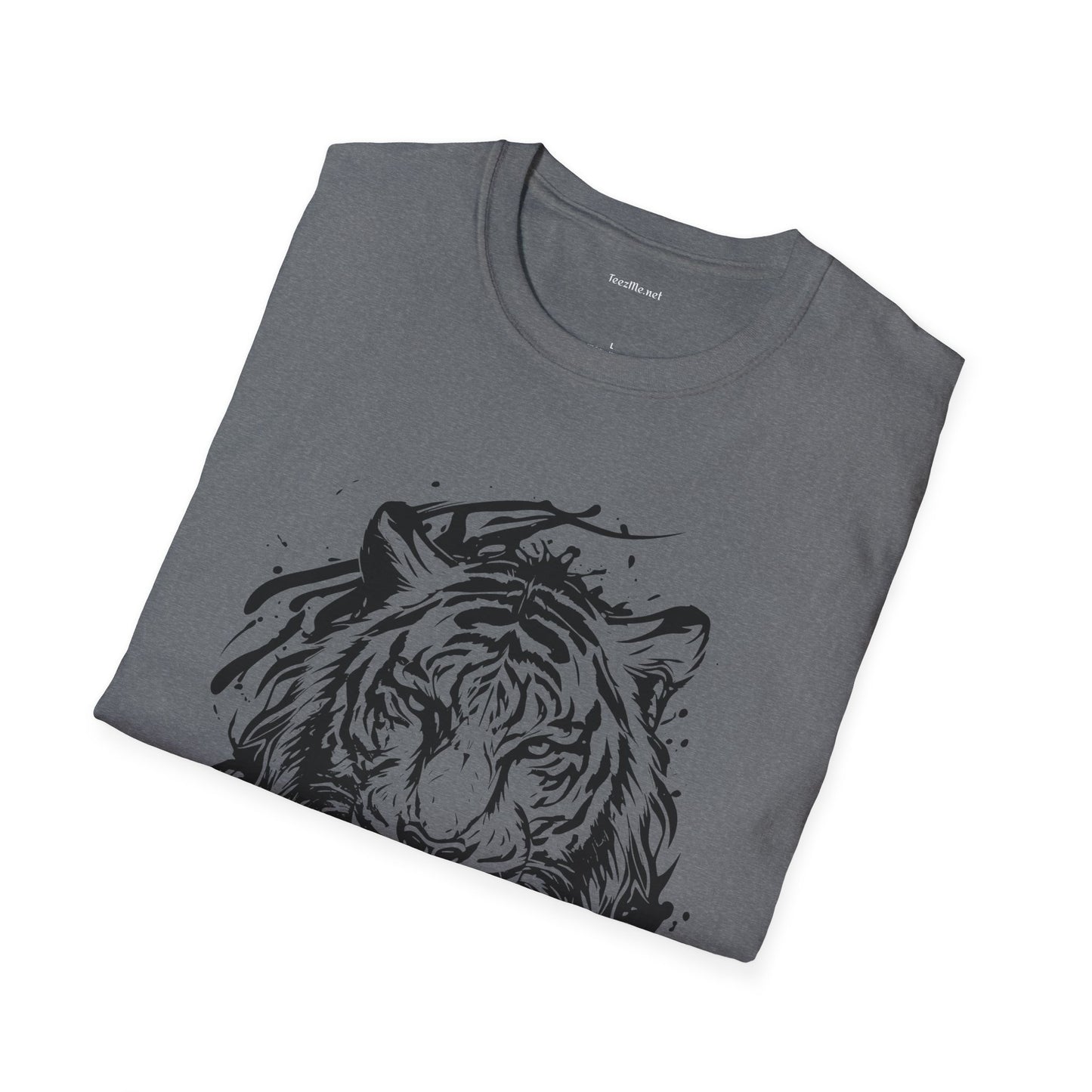 Tiger Spirit - Unisex Softstyle T-Shirt 100% Cotton Graphic