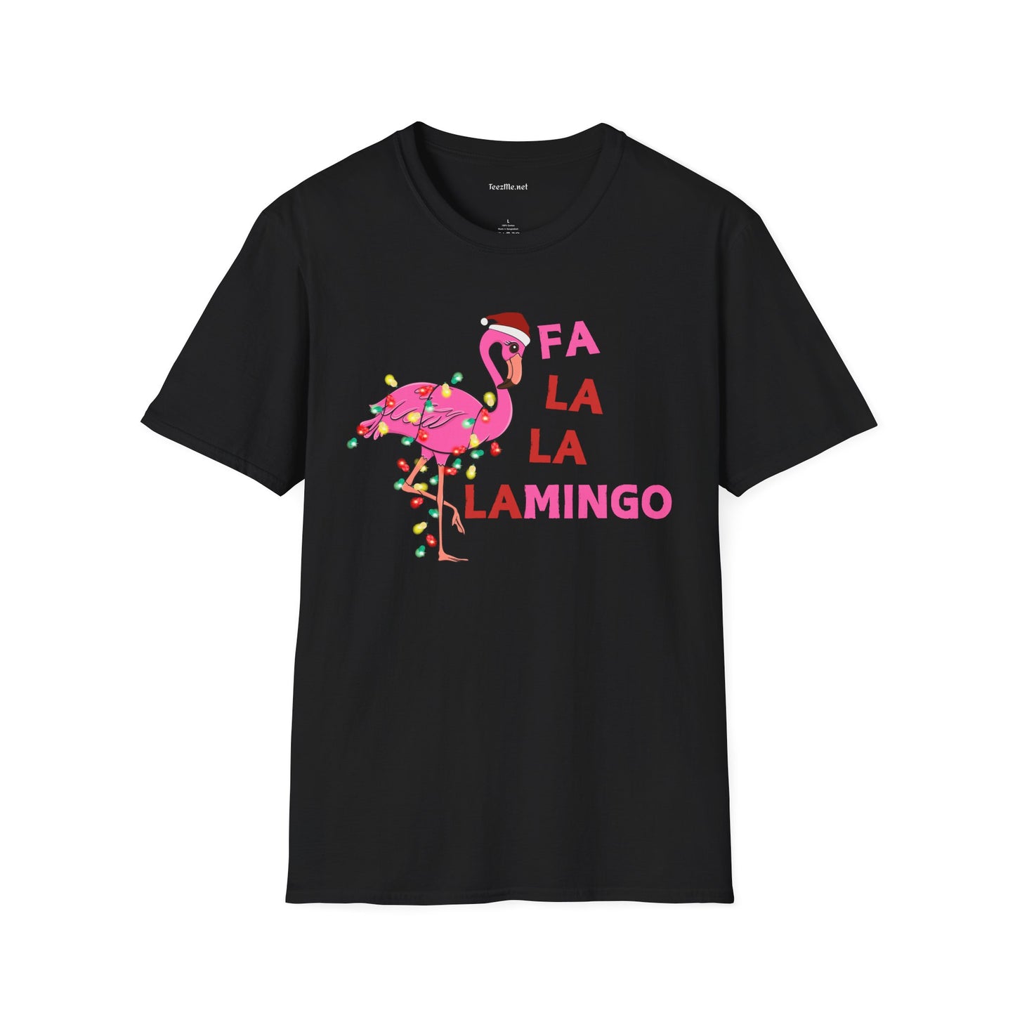FA LA LA LAMINGO Unisex Softstyle T-Shirt 100% Cotton