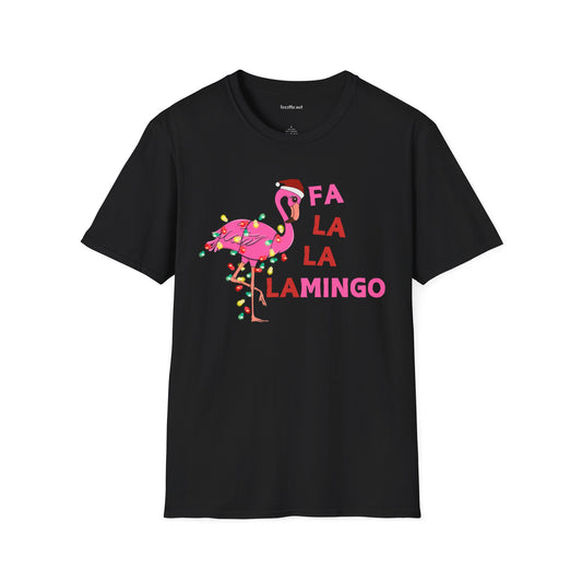 FA LA LA LAMINGO Unisex Softstyle T-Shirt 100% Cotton