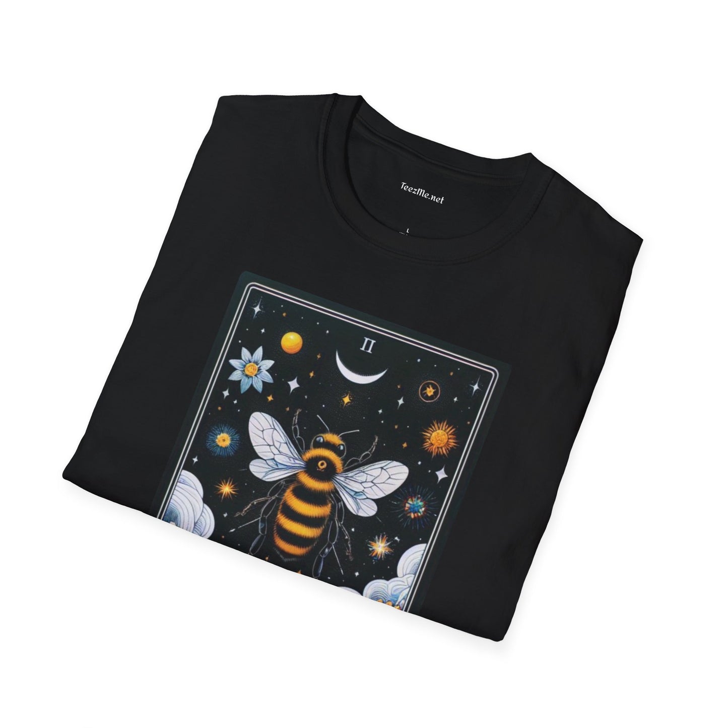 Honey Bee Tarot Unisex Soft Style T-Shirt 100% Cotton Graphic