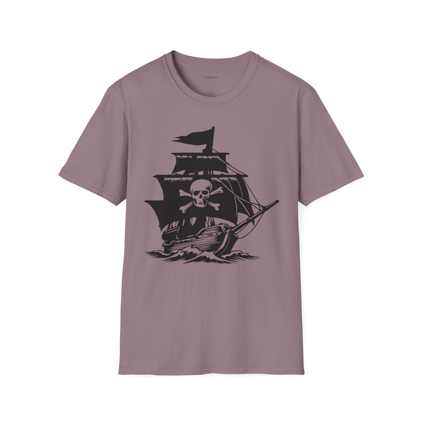 Pirate Ship  - Unisex Softstyle T-Shirt 100% Cotton Graphic