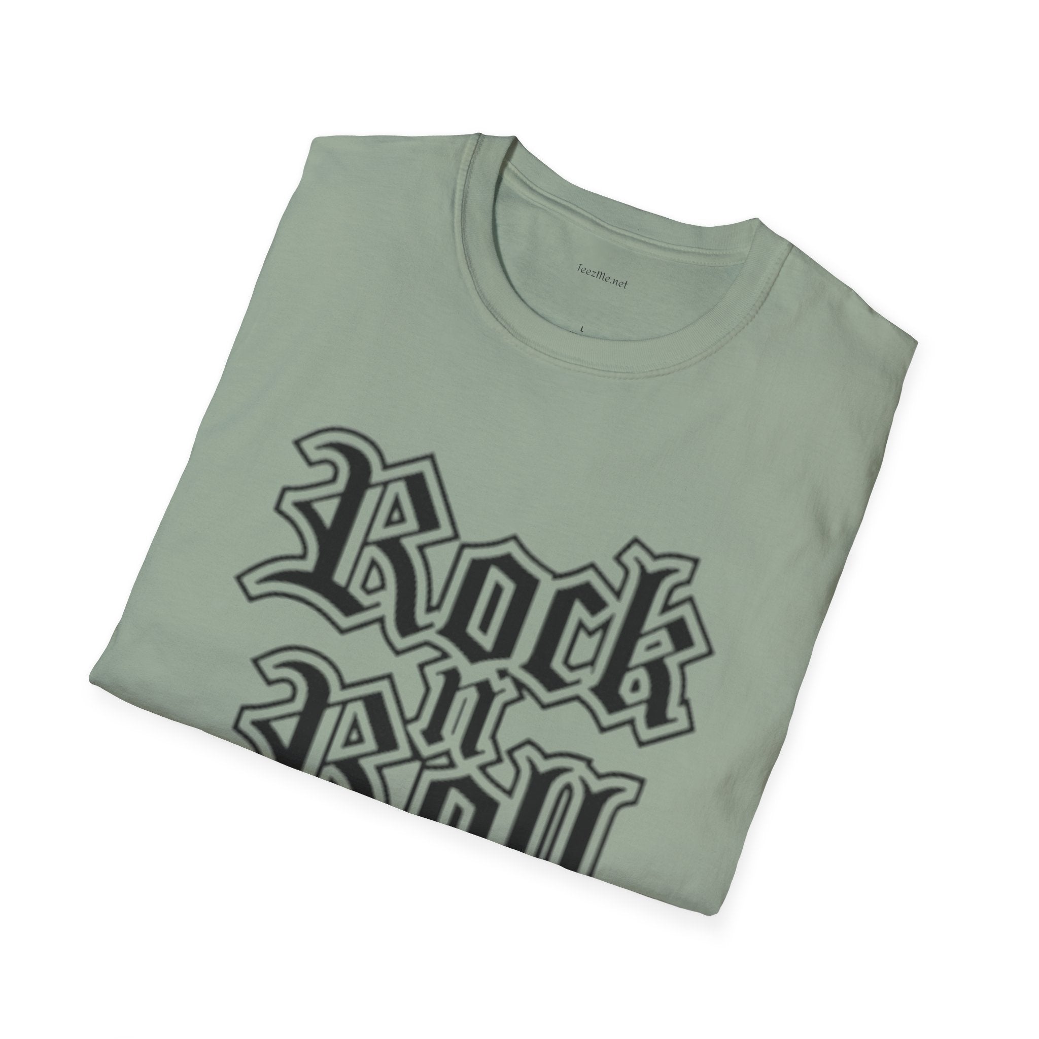 ROCK n ROLL - Unisex Softstyle T-Shirt 100% Cotton Graphic