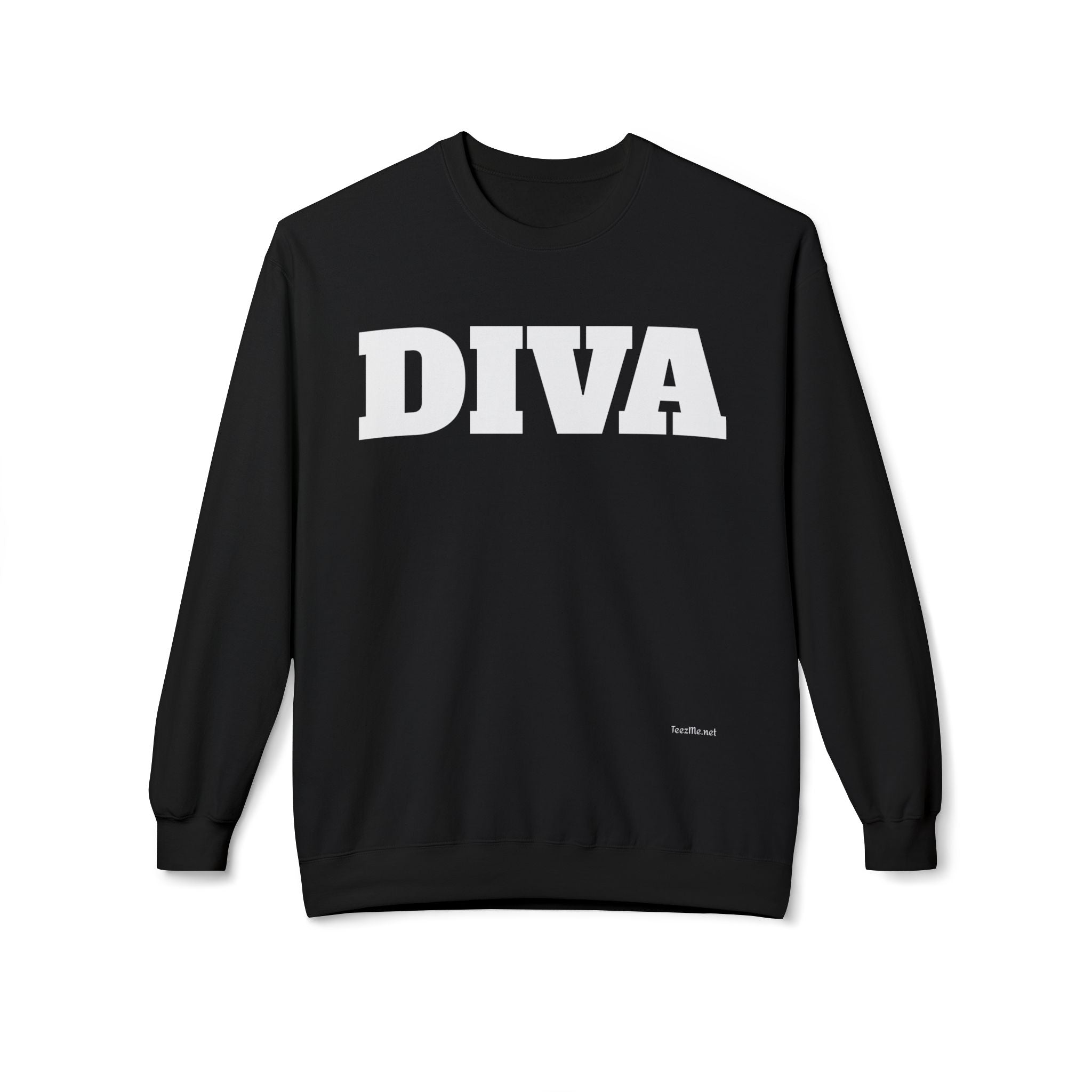 DIVA - Unisex Midweight Softstyle Fleece Crewneck Sweatshirt