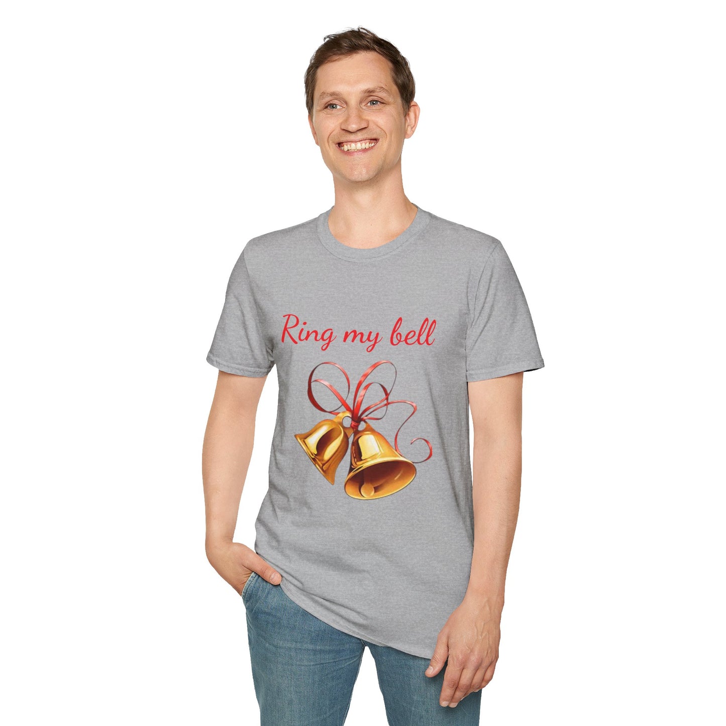 Ring my bell - Unisex Softstyle T-Shirt 100% Cotton Graphic
