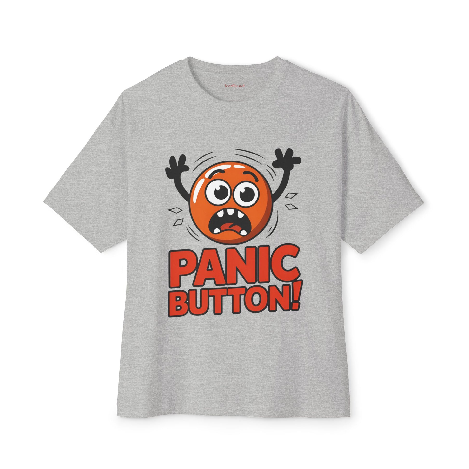Panic Button Unisex Oversized Boxy Tee