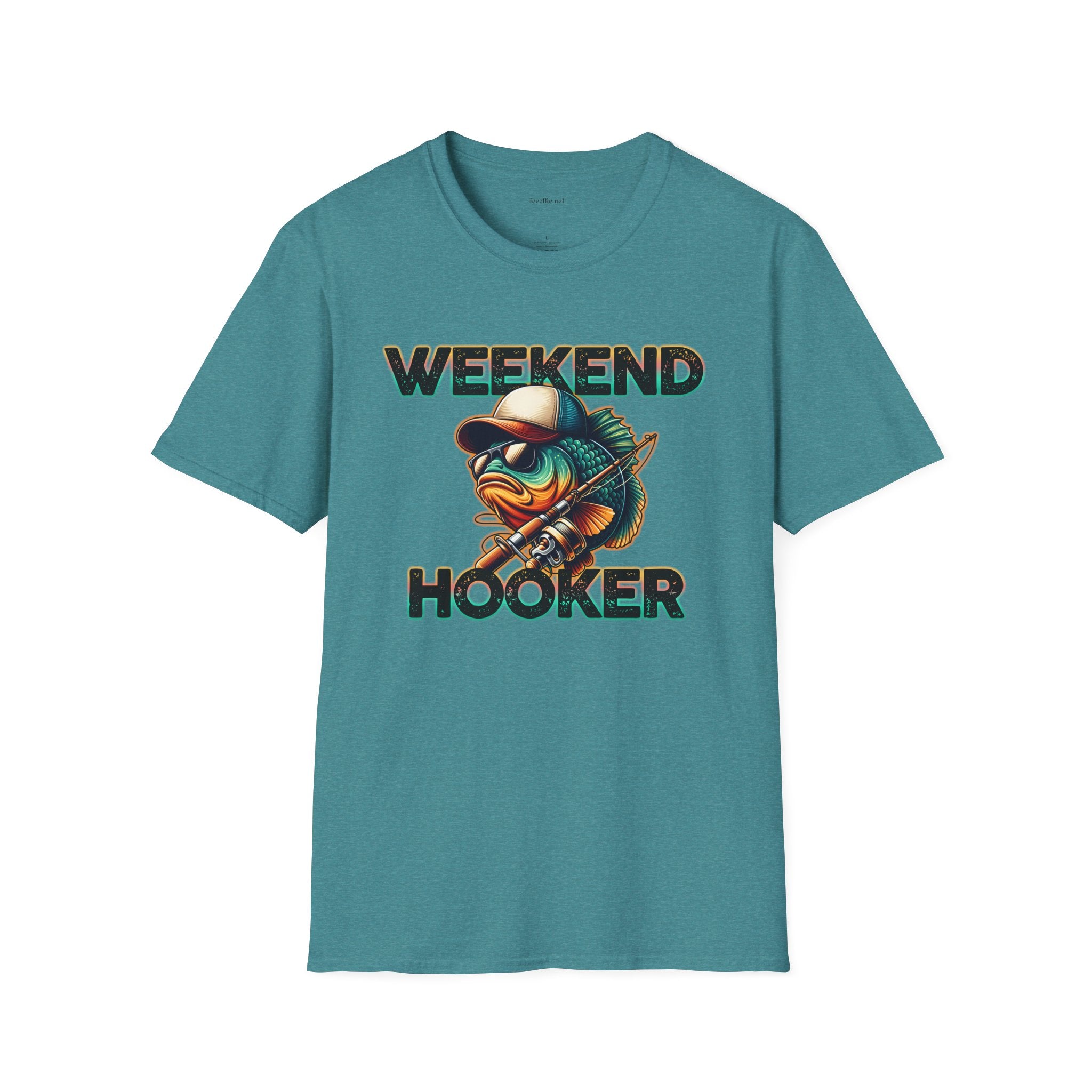 Weekend Hooker  - Unisex Softstyle T-Shirt 100% Cotton Graphic