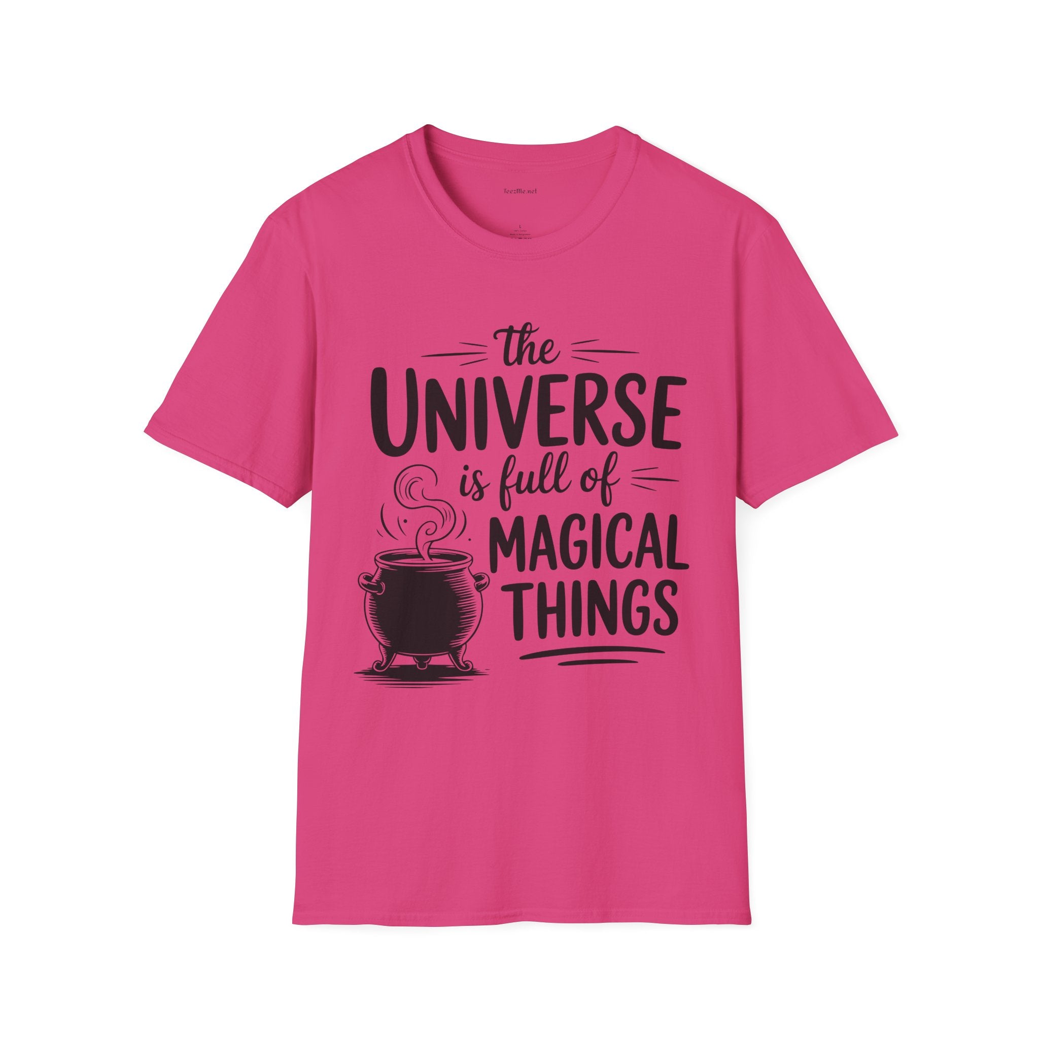 T-Shirt — “The Universe Is Full of Magical Things” Inspirational Graphic Tee