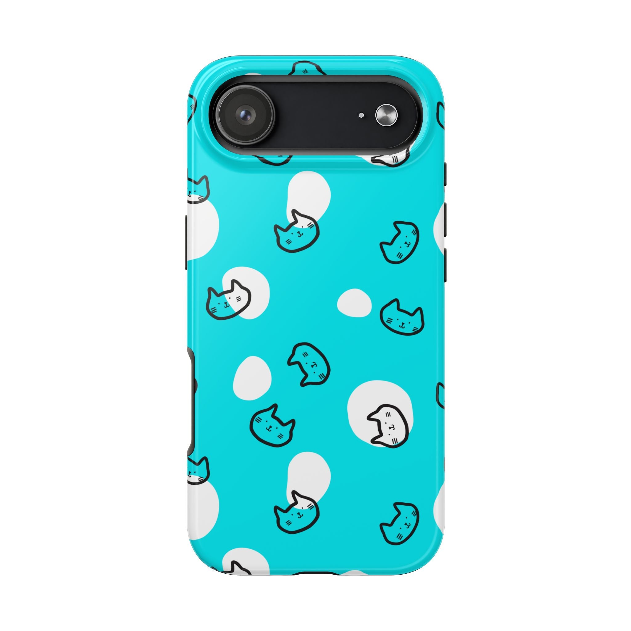 Cute Cat Pattern Cell Phone Case Tough Phone Cases