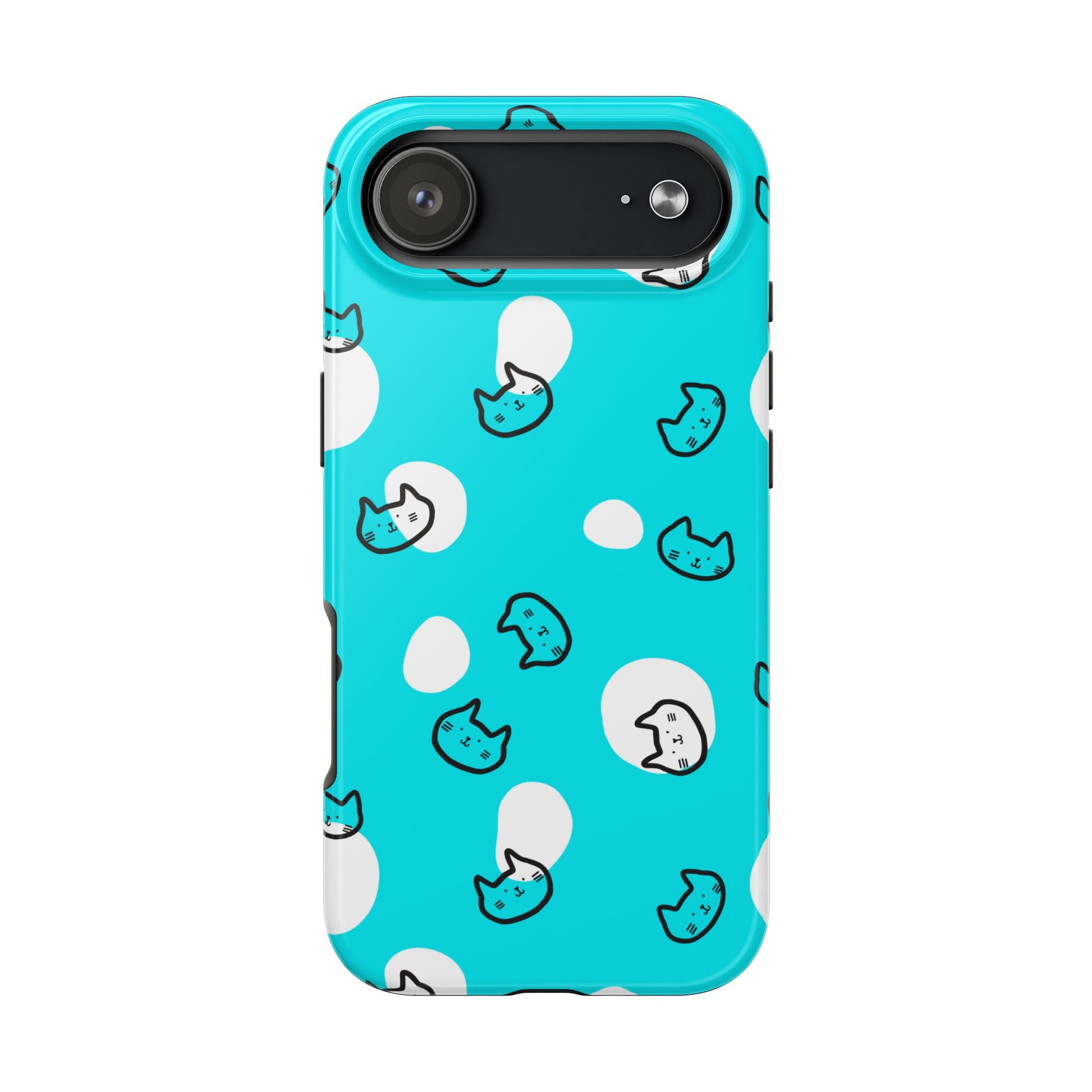 Cute Cat Pattern Cell Phone Case Tough Phone Cases