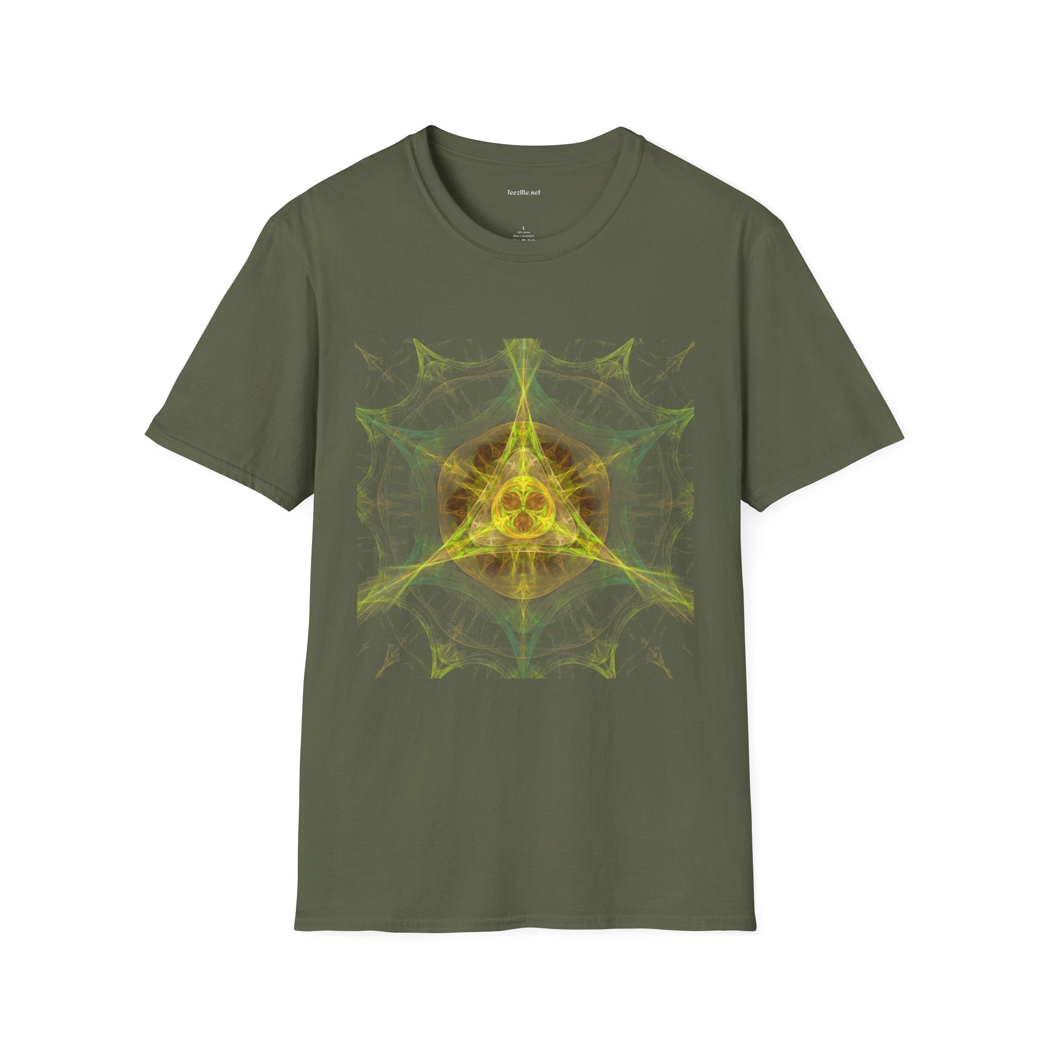 Magical Runic Sign for a Better Future - Unisex Softstyle T-Shirt 100% Cotton Graphic