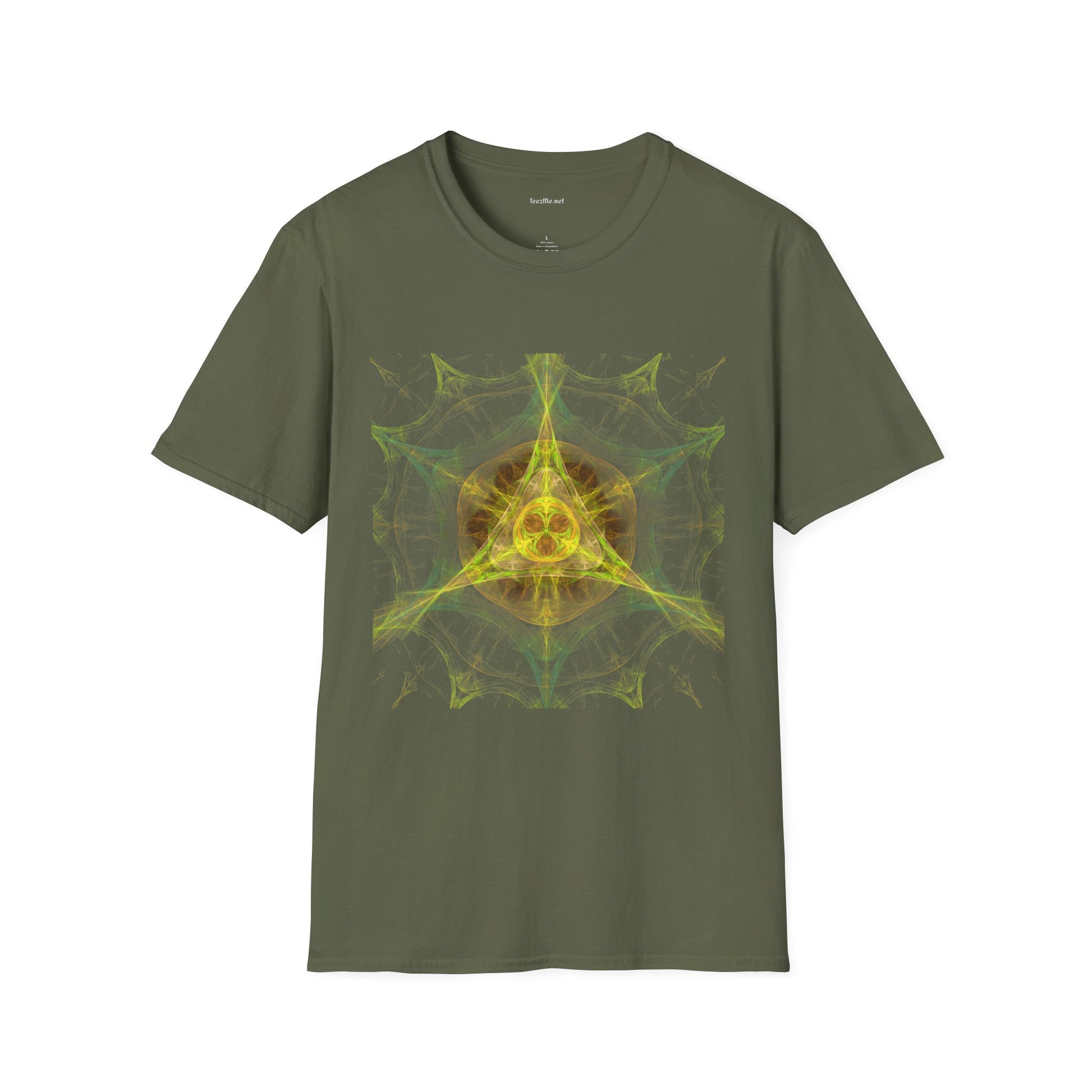 Magical Runic Sign for a Better Future - Unisex Softstyle T-Shirt 100% Cotton Graphic