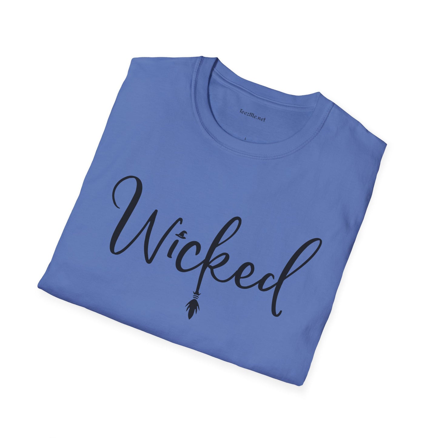 Wicked (black) Unisex SoftStyle T-Shirt 100% Cotton Graphic