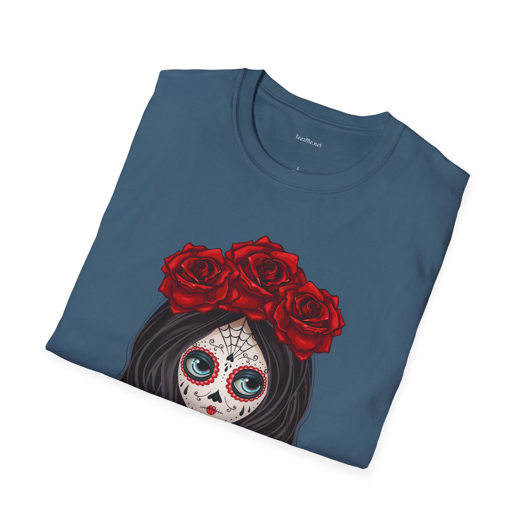 Zombie Girl - Unisex Softstyle T-Shirt 100% Cotton Graphic