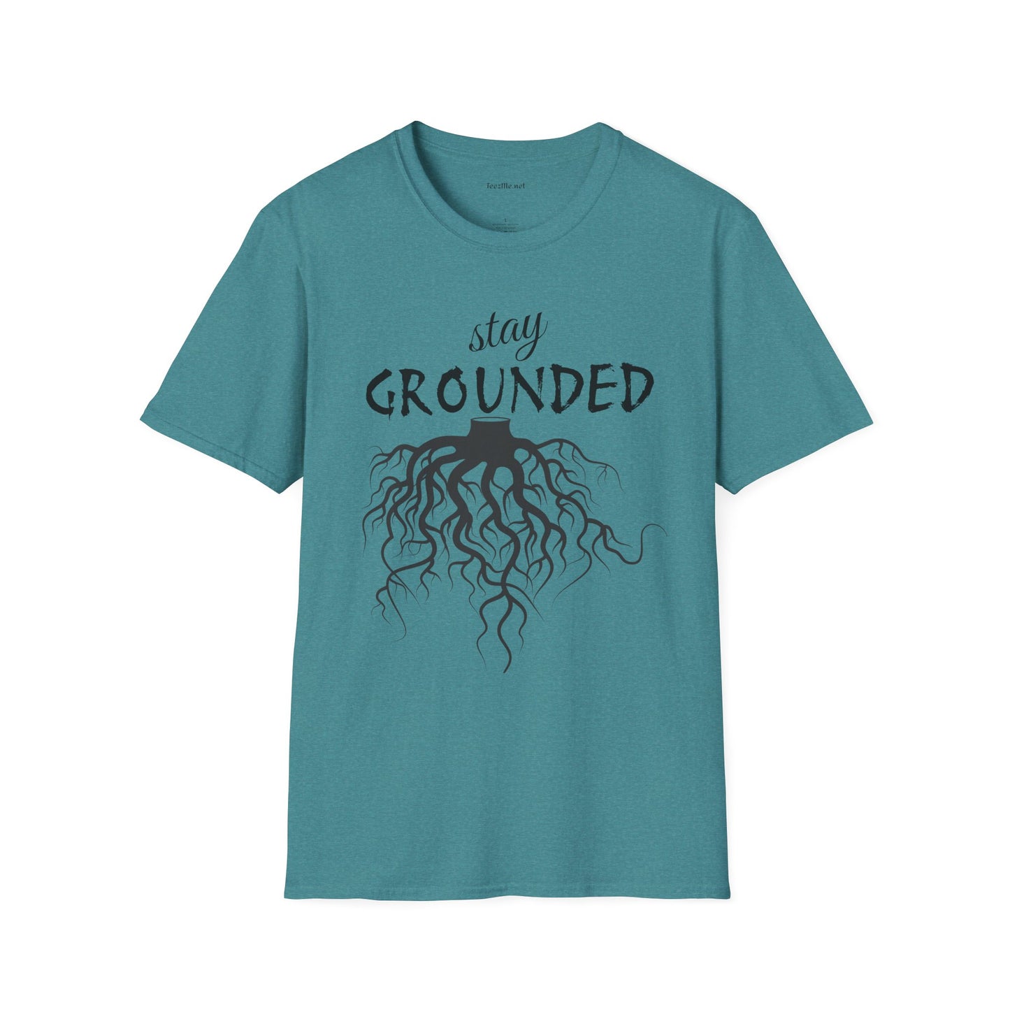 Stay Grounded Unisex Softstyle T-Shirt 100% Cotton