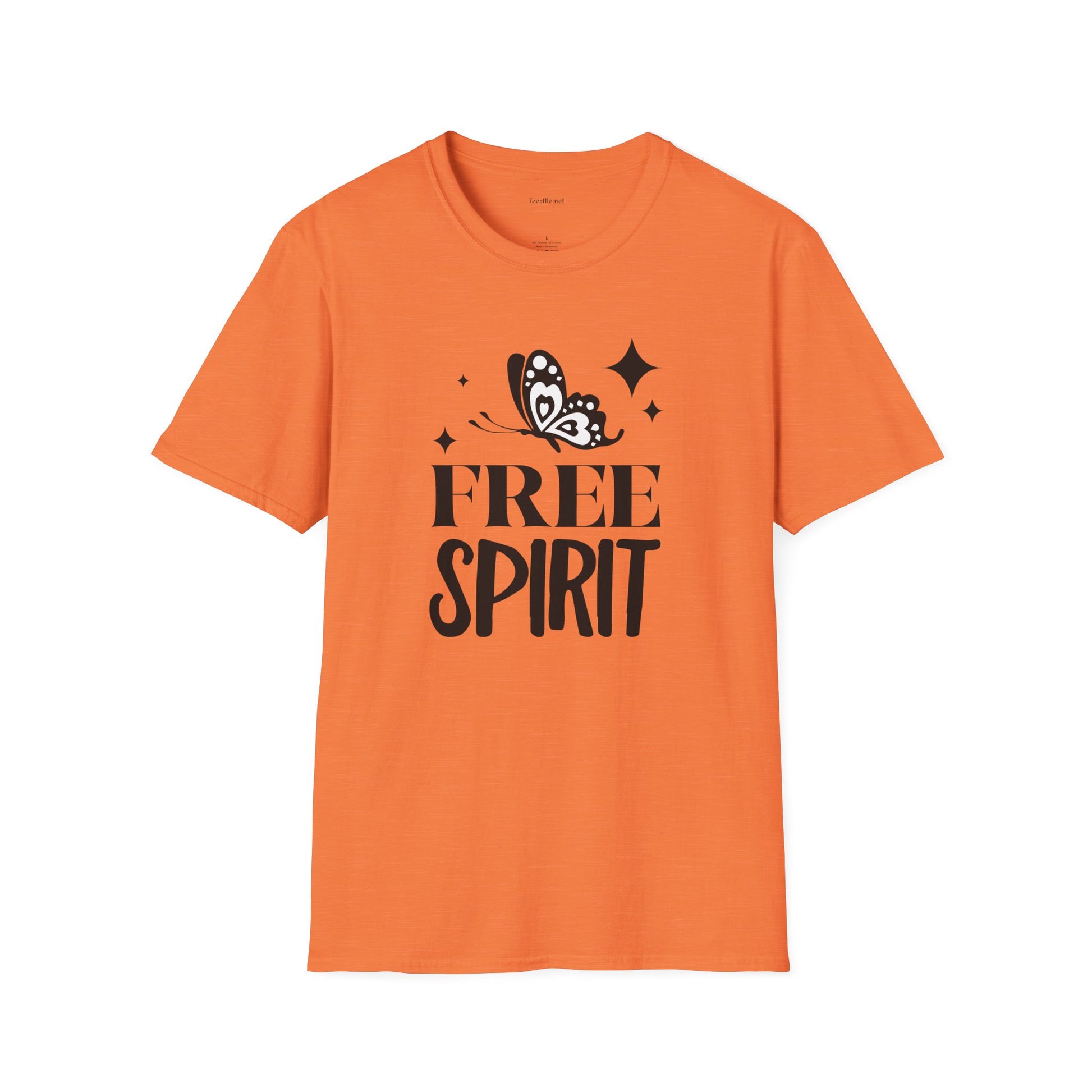 Free Spirit Butterfly T‑Shirt — Boho Casual Graphic Tee