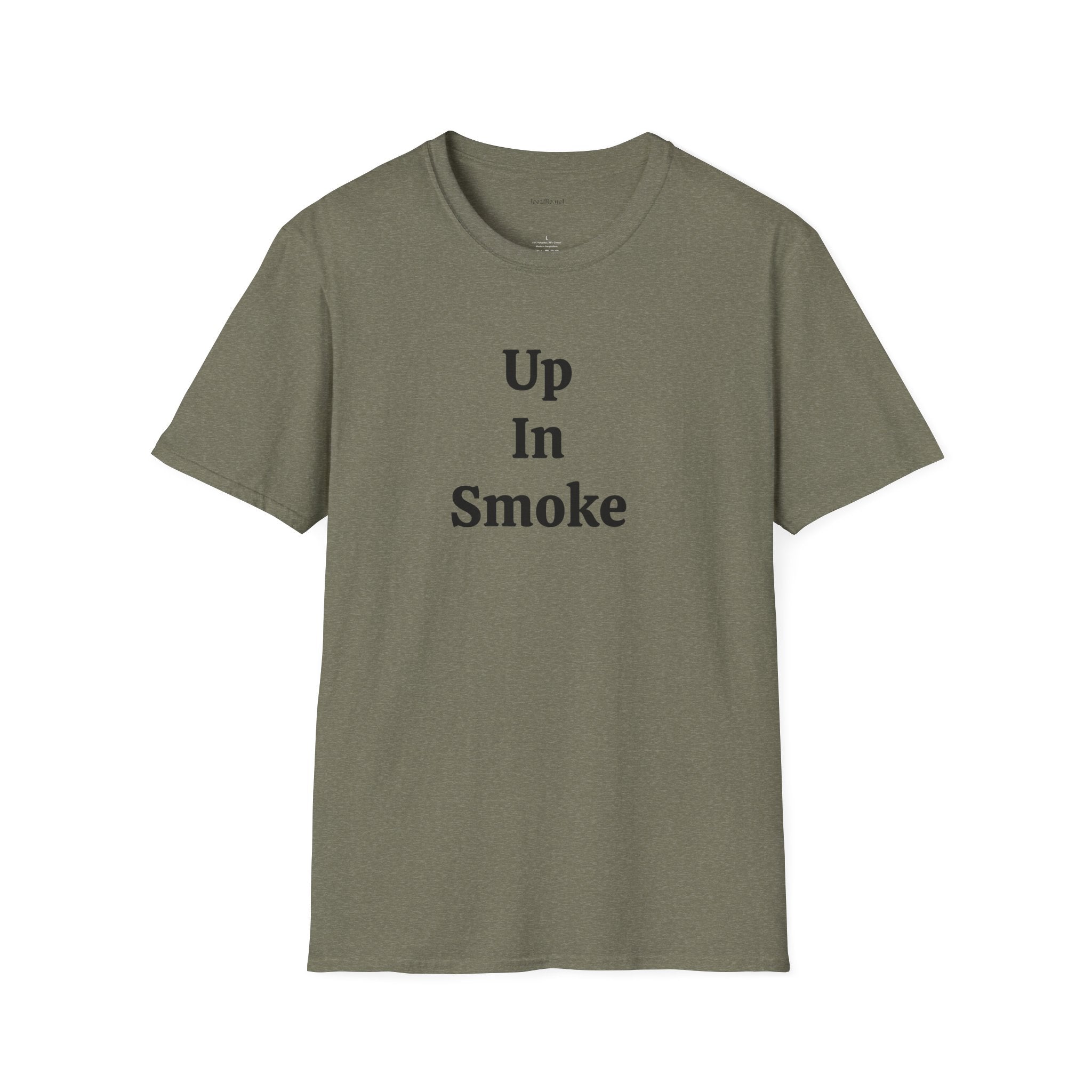Up in Smoke - Unisex Softstyle T-Shirt 100% Cotton Graphic