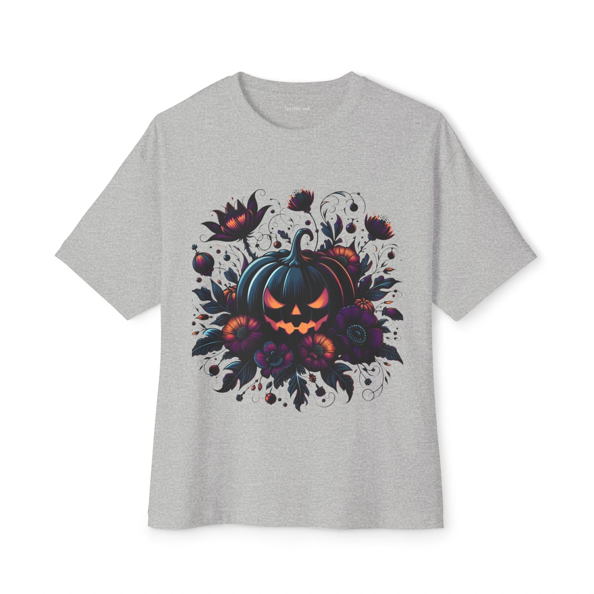 Goth Pumpkin1 - Unisex Oversized Boxy Tee