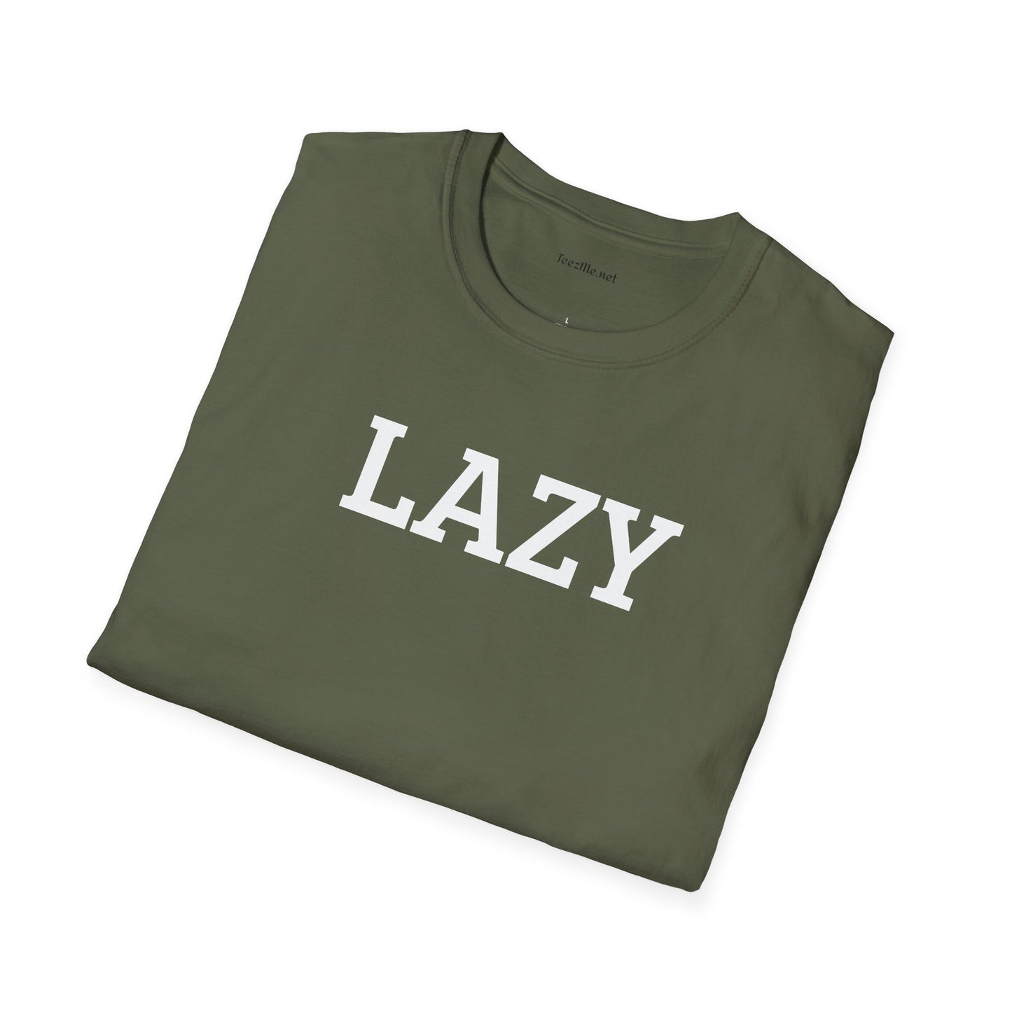 LAZY - Unisex Softstyle T-Shirt 100% Cotton Graphic