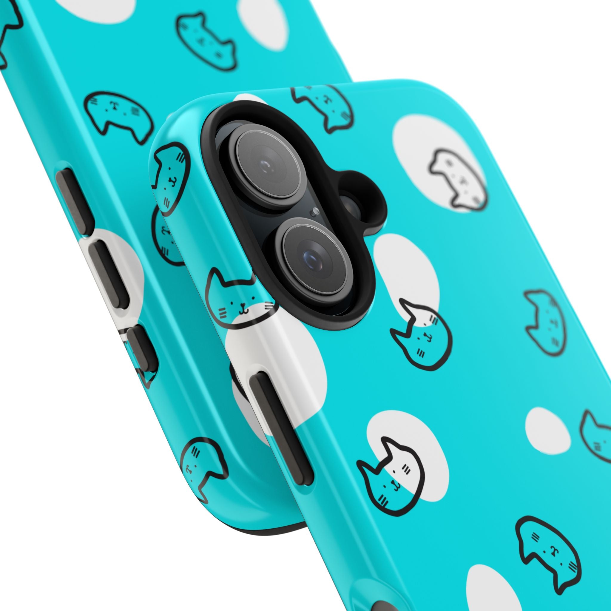Cute Cat Pattern Cell Phone Case Tough Phone Cases