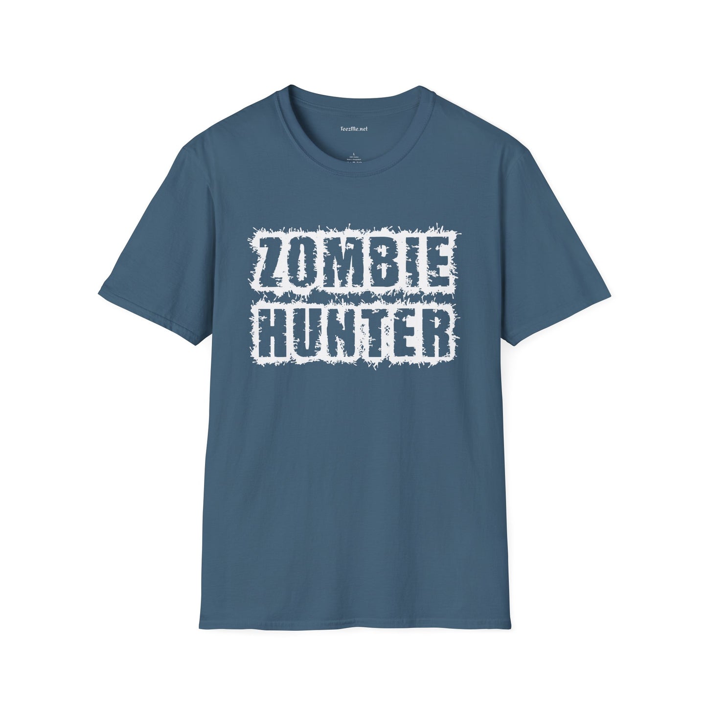 Zombie Hunter Unisex Softstyle T-Shirt 100% Cotton Graphic