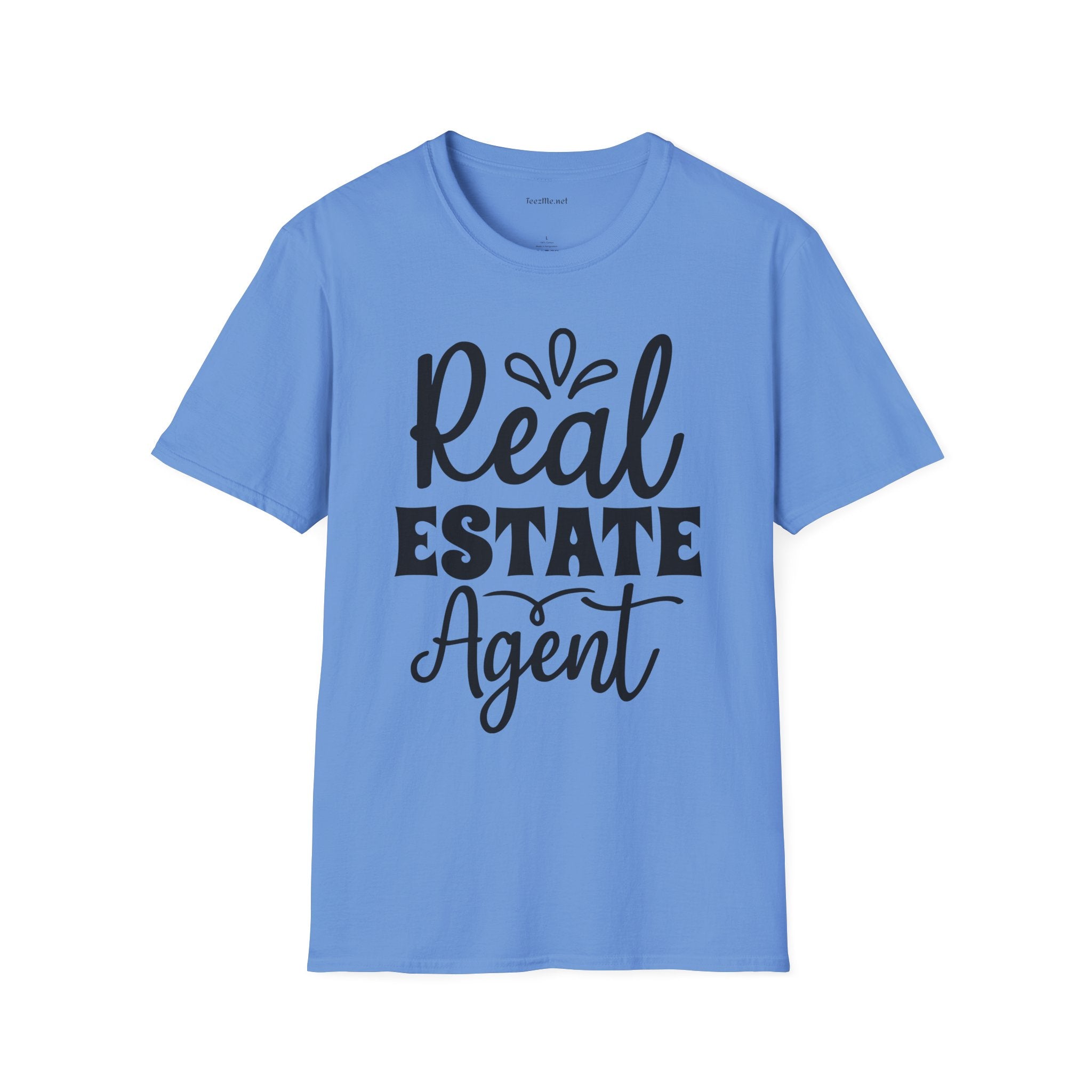 Real Estate Agent Unisex Soft Style T-Shirt 100% Cotton Graphic