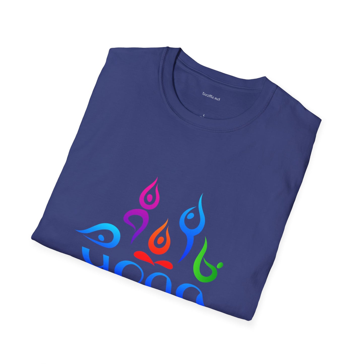 YOGA - Unisex Softstyle T-Shirt 100% Cotton Graphic
