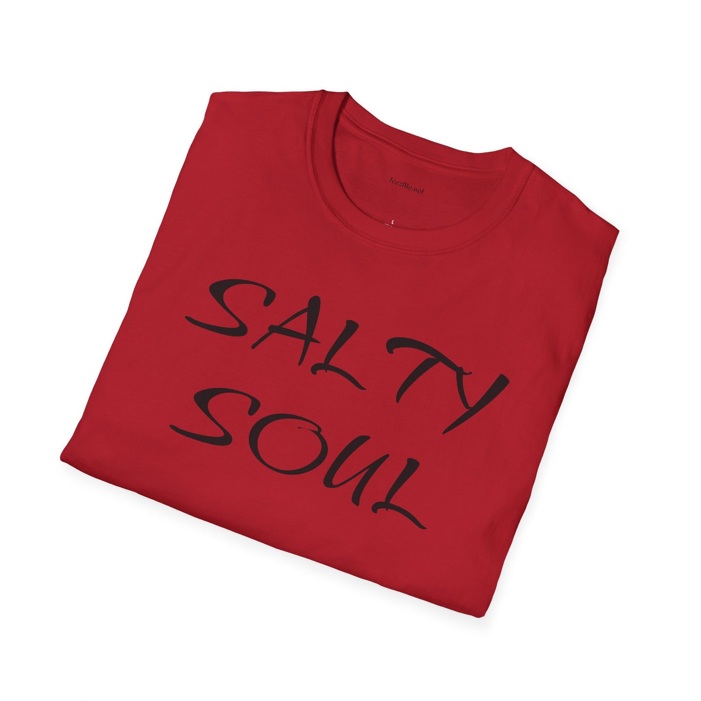 Salty Soul  - Unisex Softstyle T-Shirt 100% Cotton Graphic