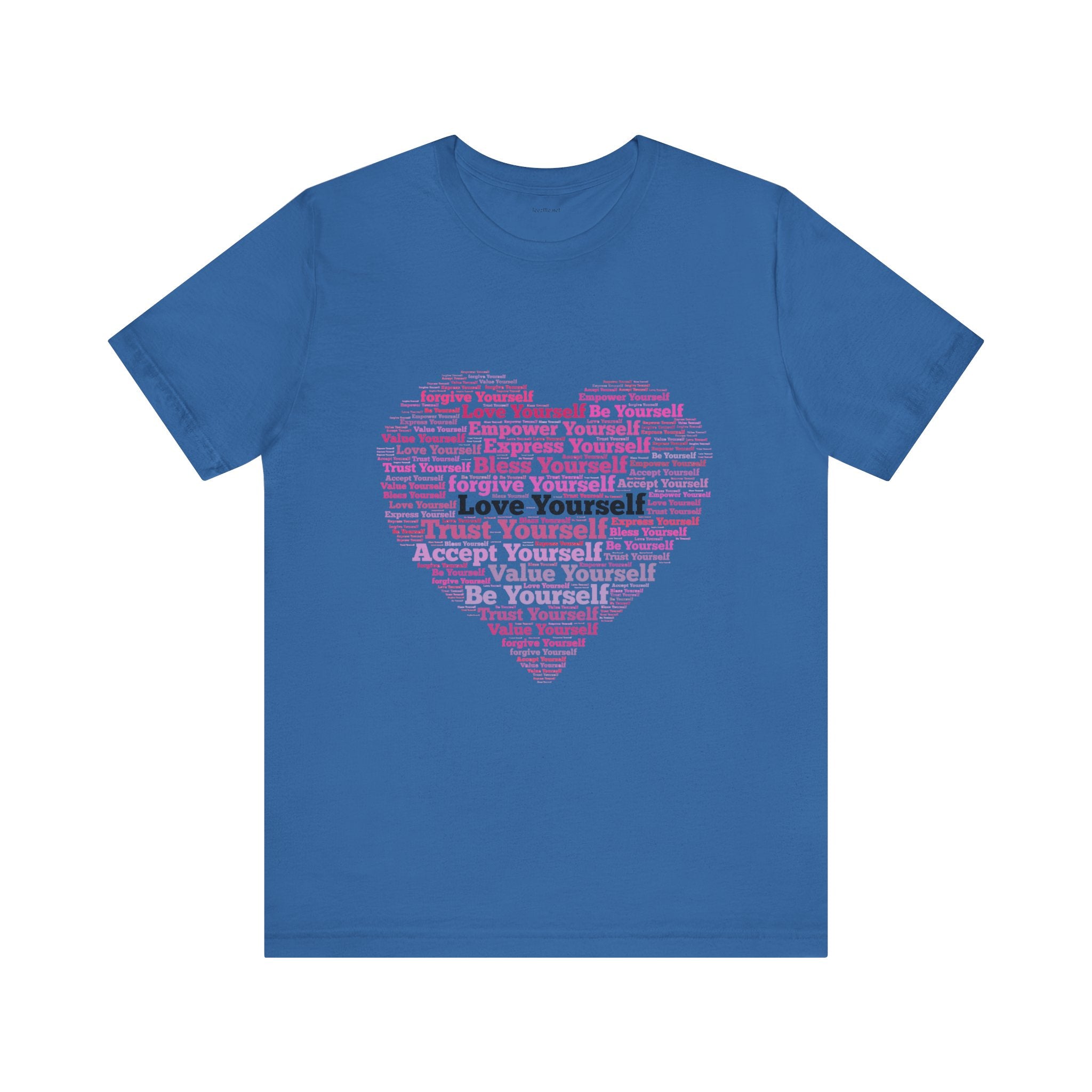 Love - Trust - Accept Yourself- Unisex Jersey Short Sleeve Tee