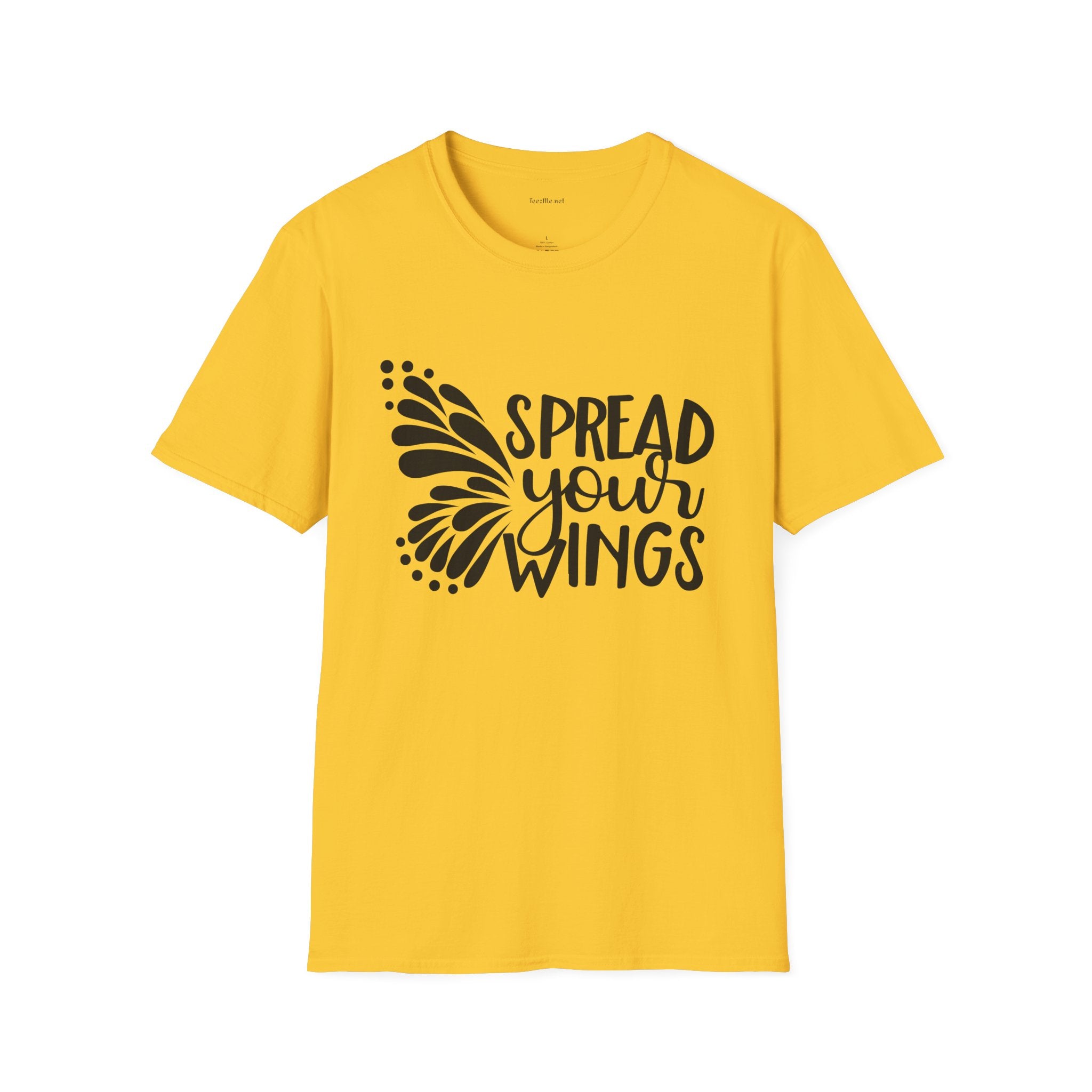 Spread Your Wings T-Shirt — Inspirational Women’s Motivational Tee