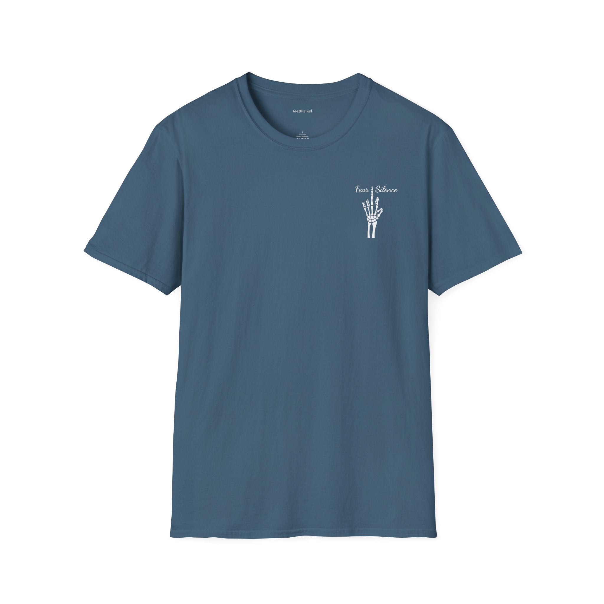 Fear Silence - Unisex Softstyle T-Shirt 100% Cotton Graphic