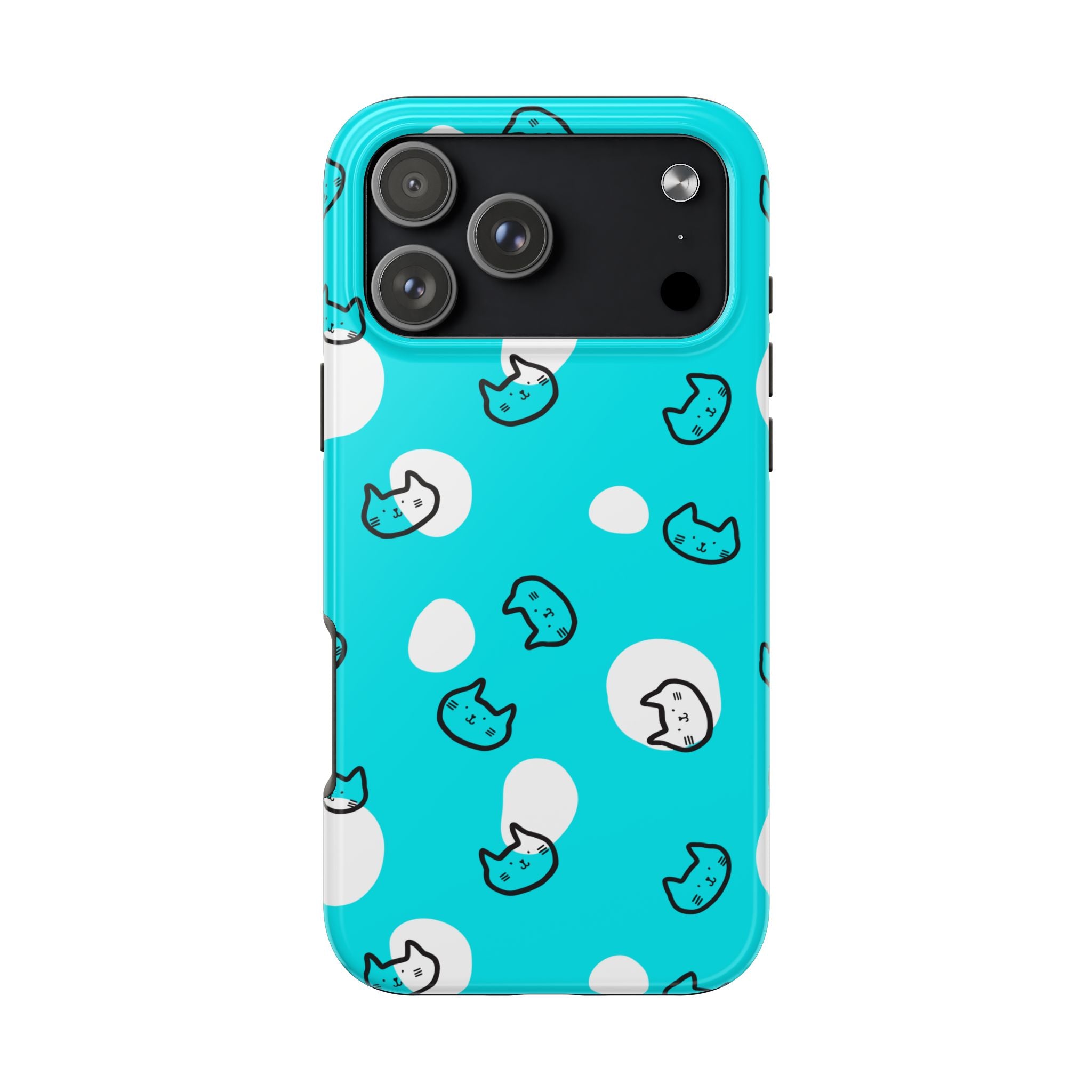 Cute Cat Pattern Cell Phone Case Tough Phone Cases