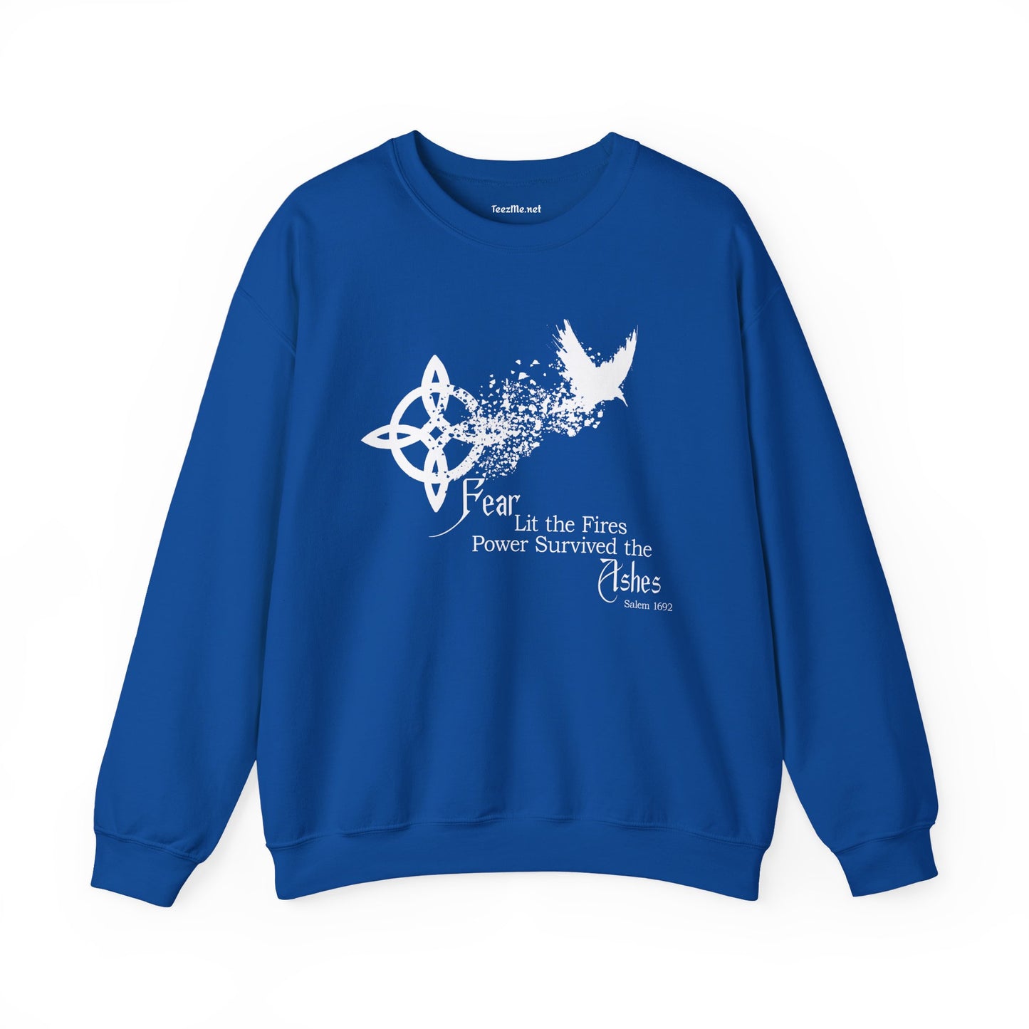 Fear Lit the Fires Unisex Heavy Blend™ Crewneck Sweatshirt Graphic