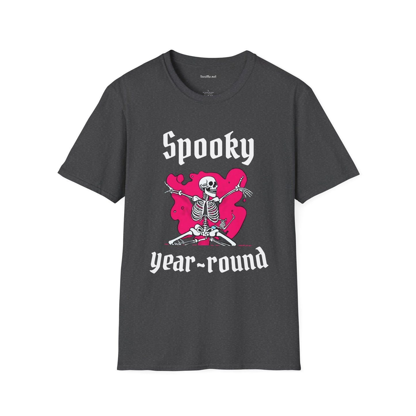 Spooky year-round Unisex Softstyle T-Shirt 100% Cotton Graphic