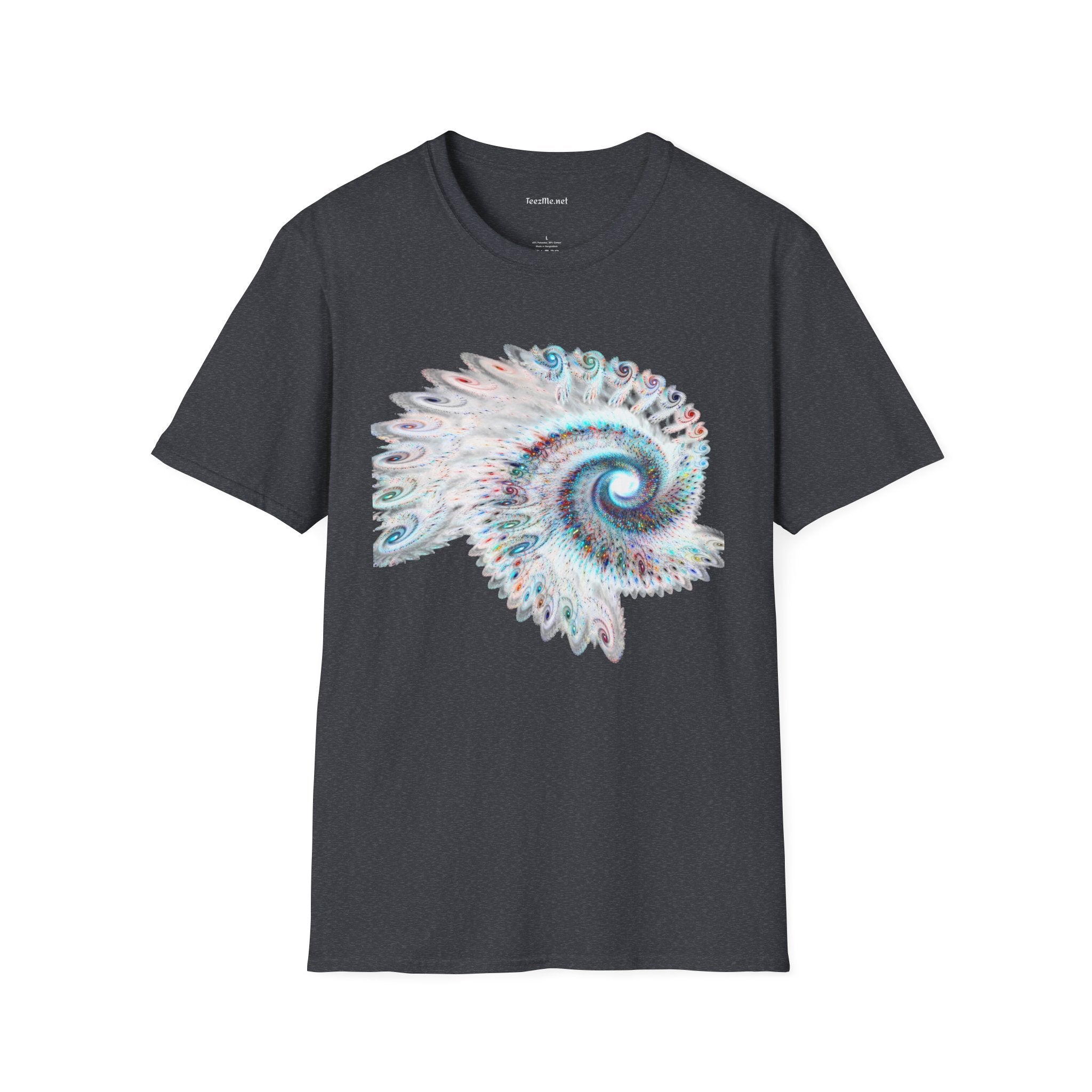 Abstract Spiral - Unisex  Softstyle T-Shirt 100% Cotton Graphic