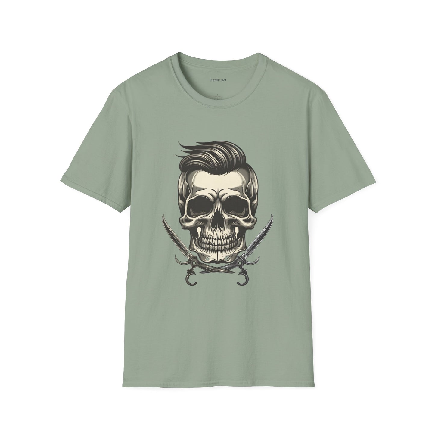 Vintage Hairstylist Unisex Softstyle T-Shirt 100% Cotton Graphic