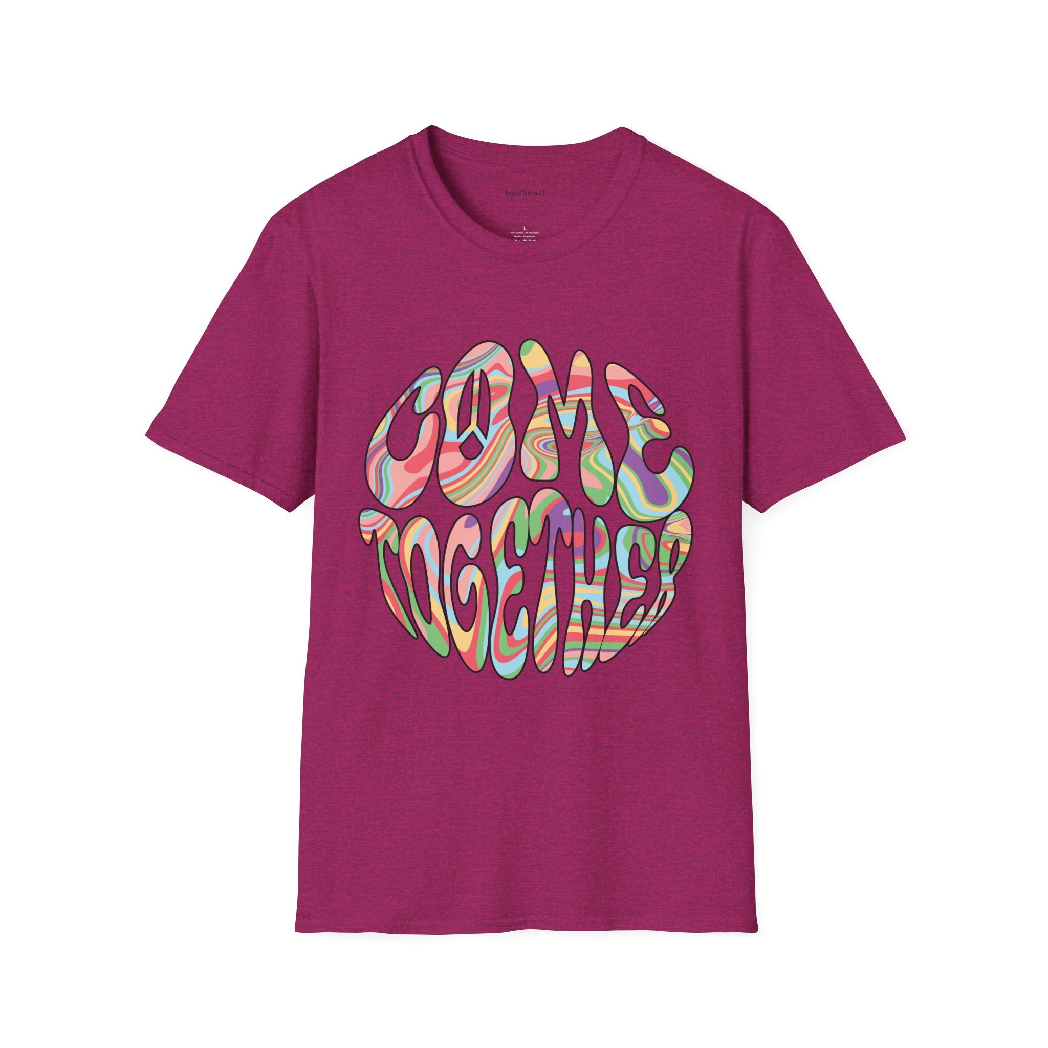 Come Together - Unisex Softstyle T-Shirt 100% Cotton Graphic