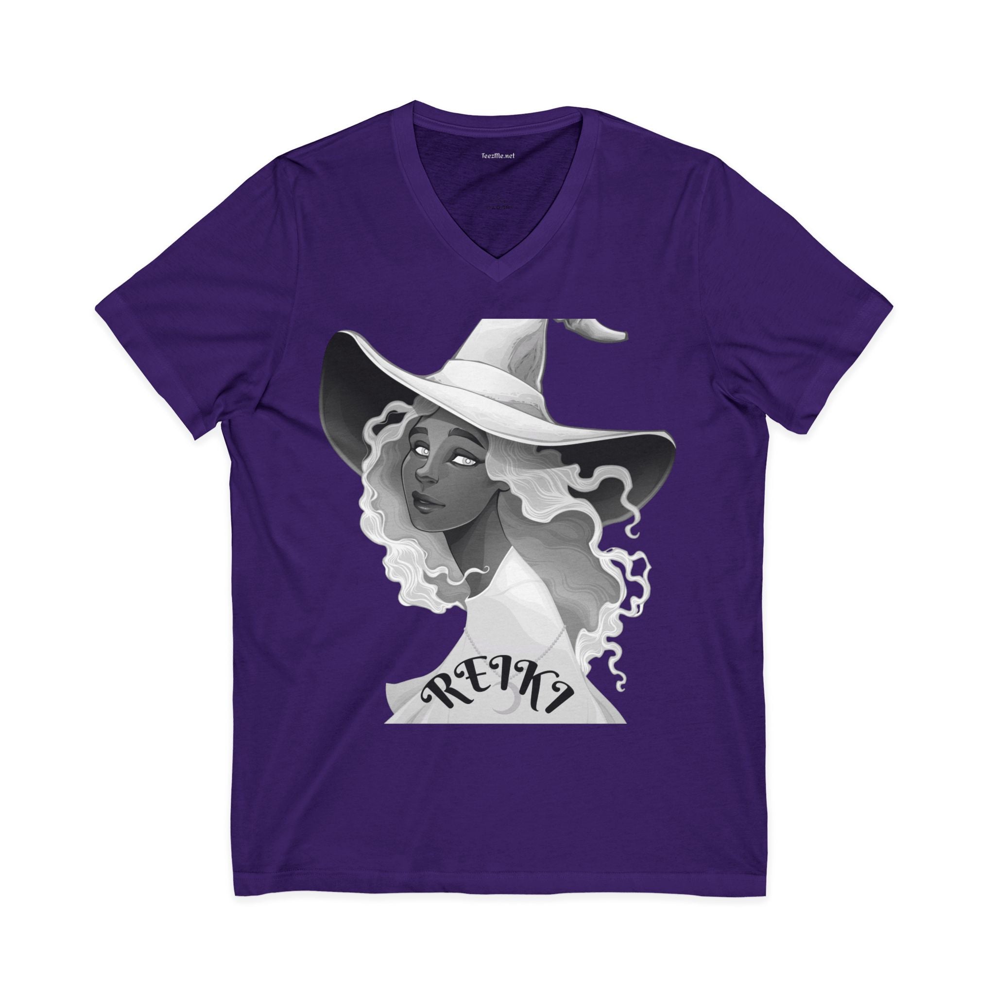 REIKI - Unisex Jersey Short Sleeve V-Neck Tee  #healing #love