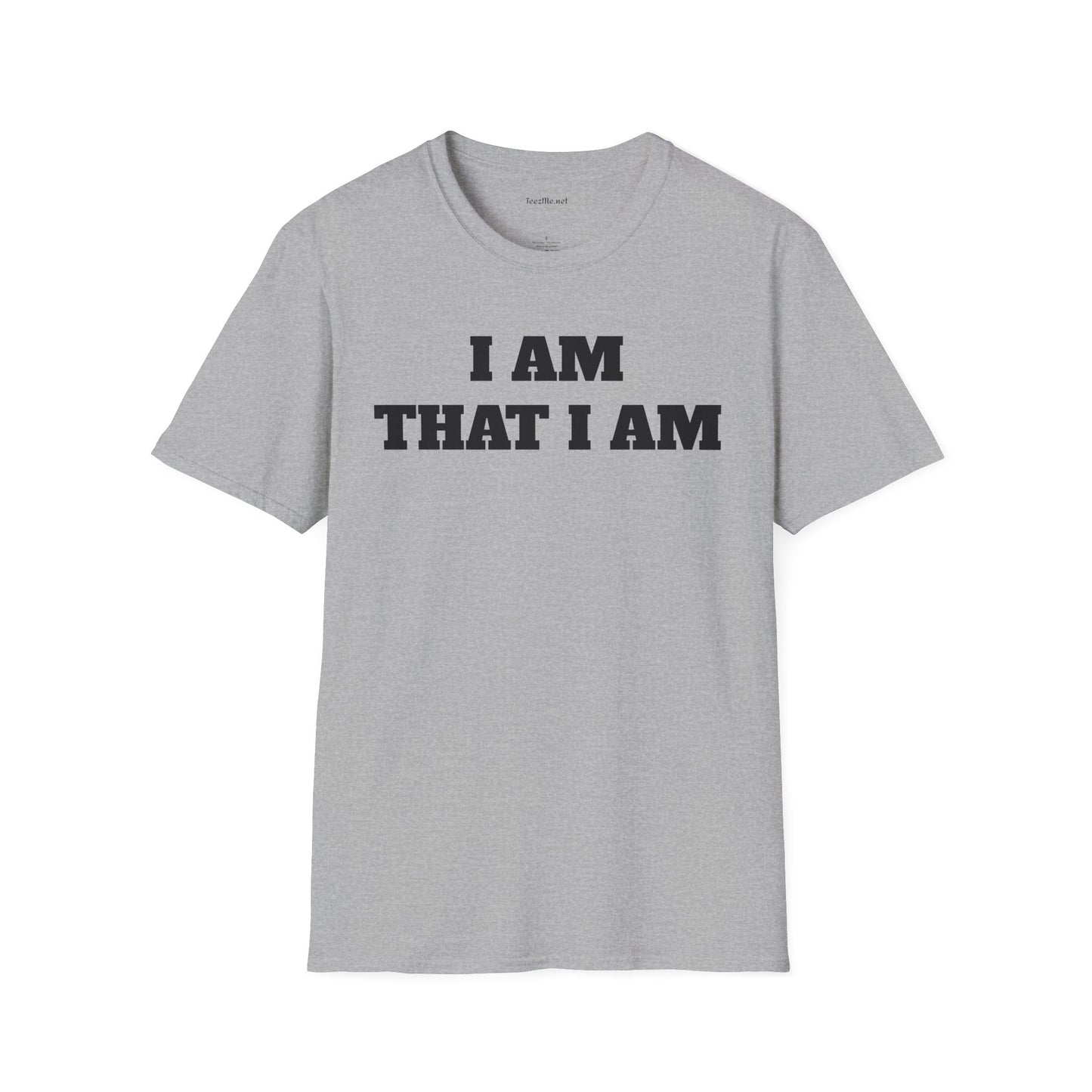 I AM THAT I AM - Unisex Softstyle T-Shirt 100% Cotton Graphic