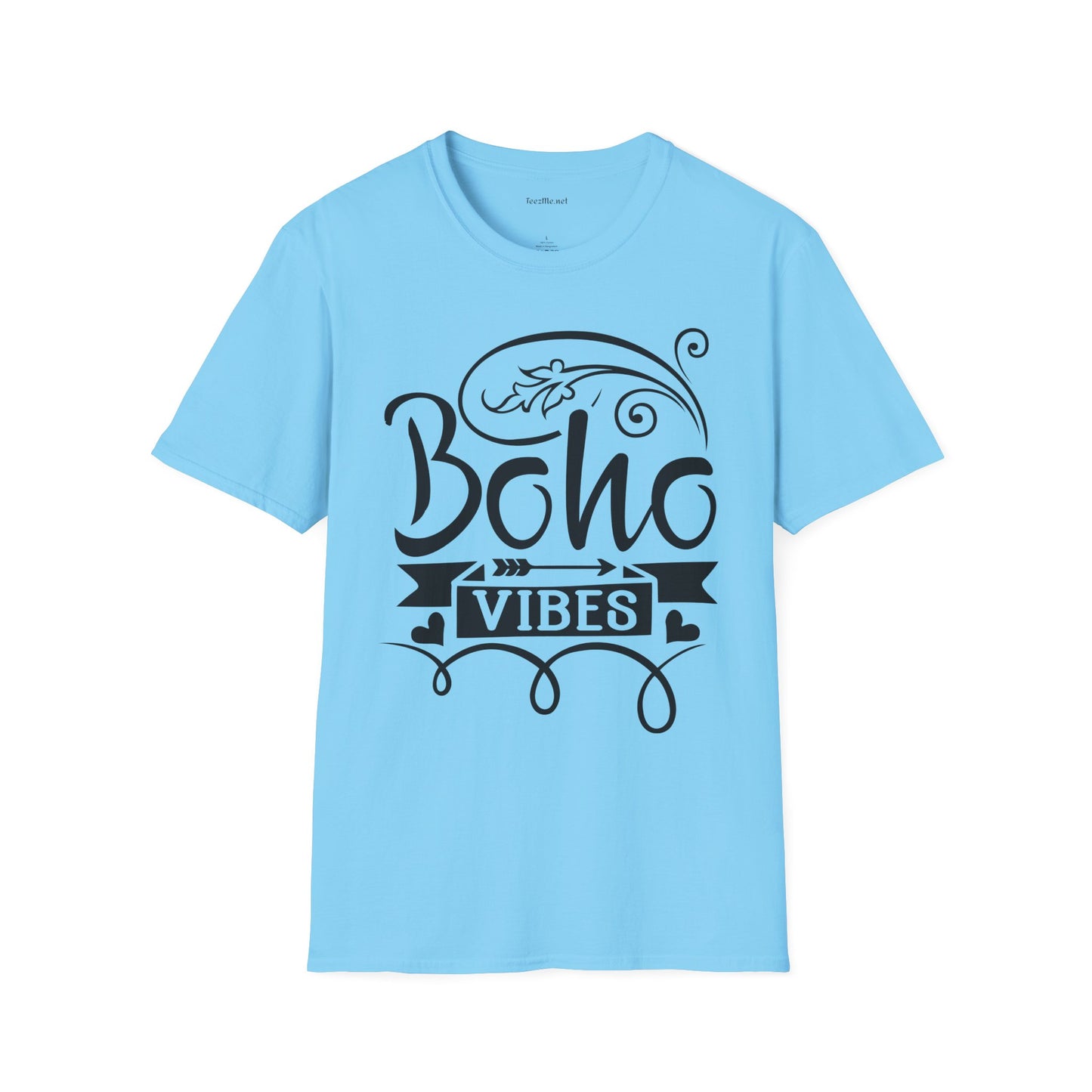 BOHO Vibes 04 Unisex Soft Style T-Shirt 100% Cotton Graphic