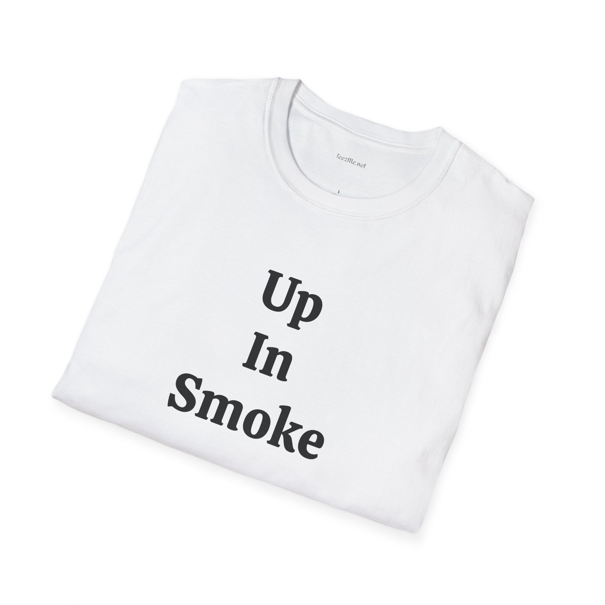 Up in Smoke - Unisex Softstyle T-Shirt 100% Cotton Graphic