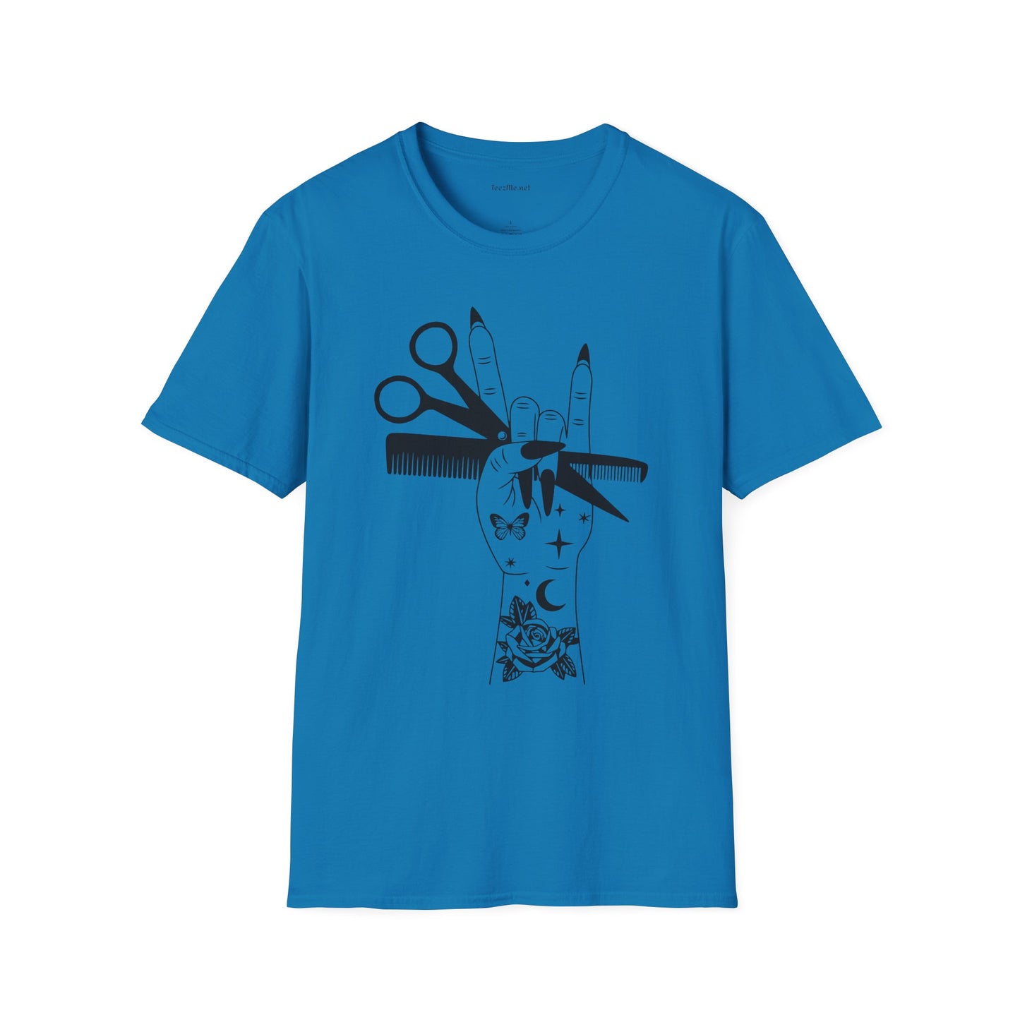 Hairstylist Boho Unisex Softstyle T-Shirt 100% Cotton Graphic