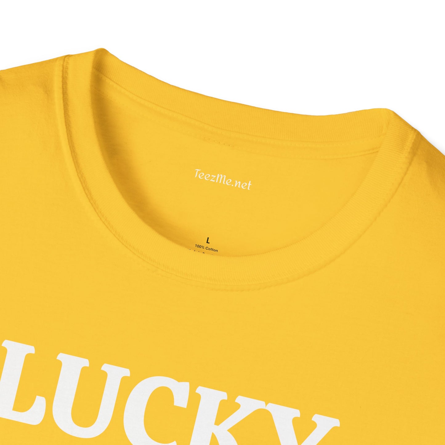LUCKY ME - Unisex Softstyle T-Shirt 100% Cotton Graphic