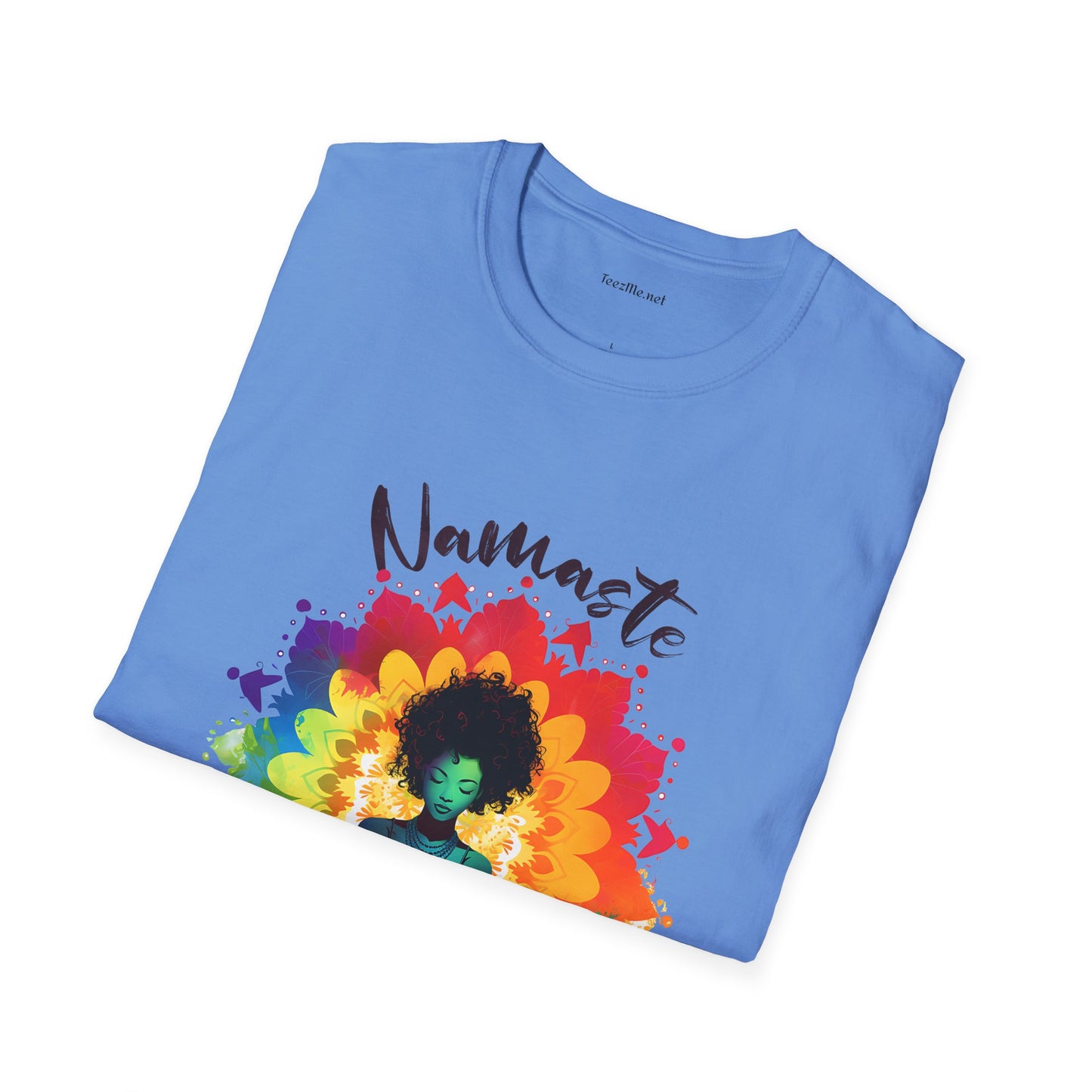 Namaste - Unisex Softstyle T-Shirt 100% Cotton Graphic