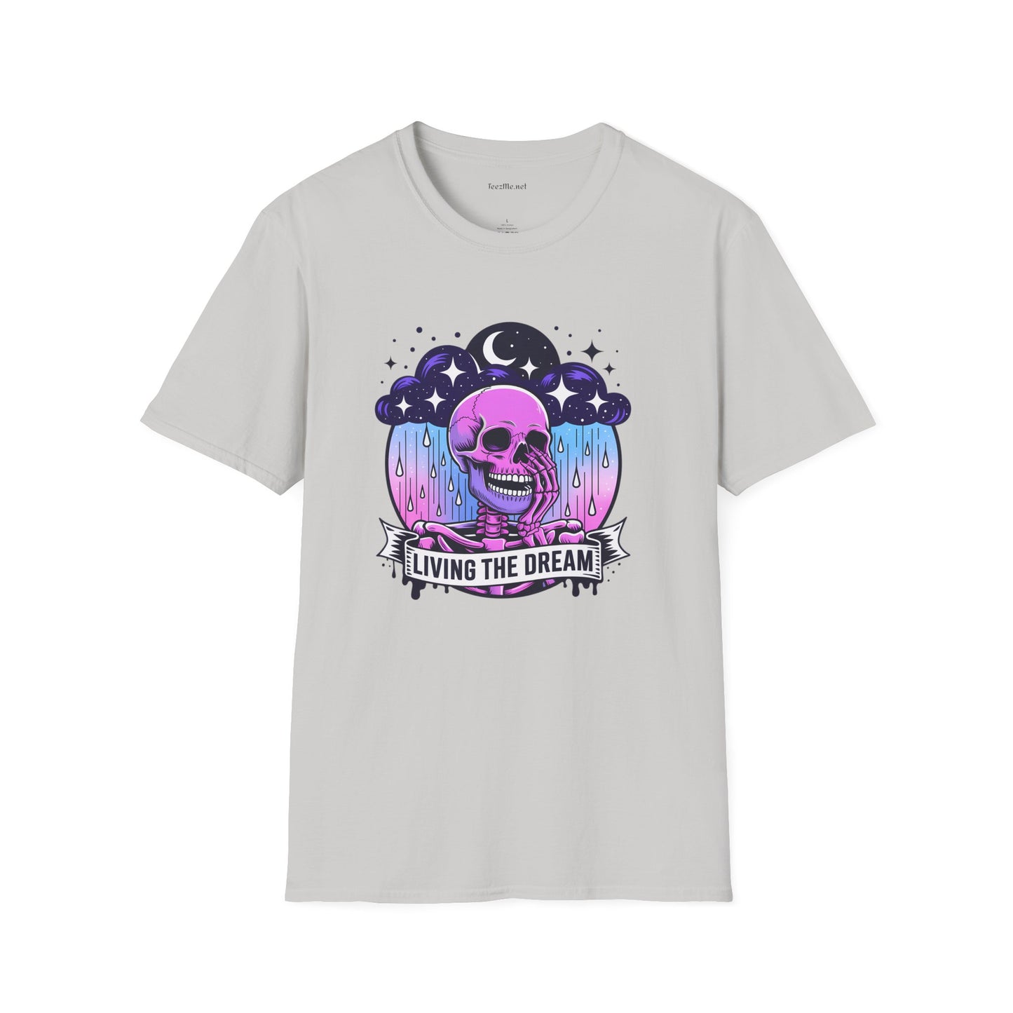 Living the Dream Unisex Softstyle T-Shirt 100% Cotton Graphic