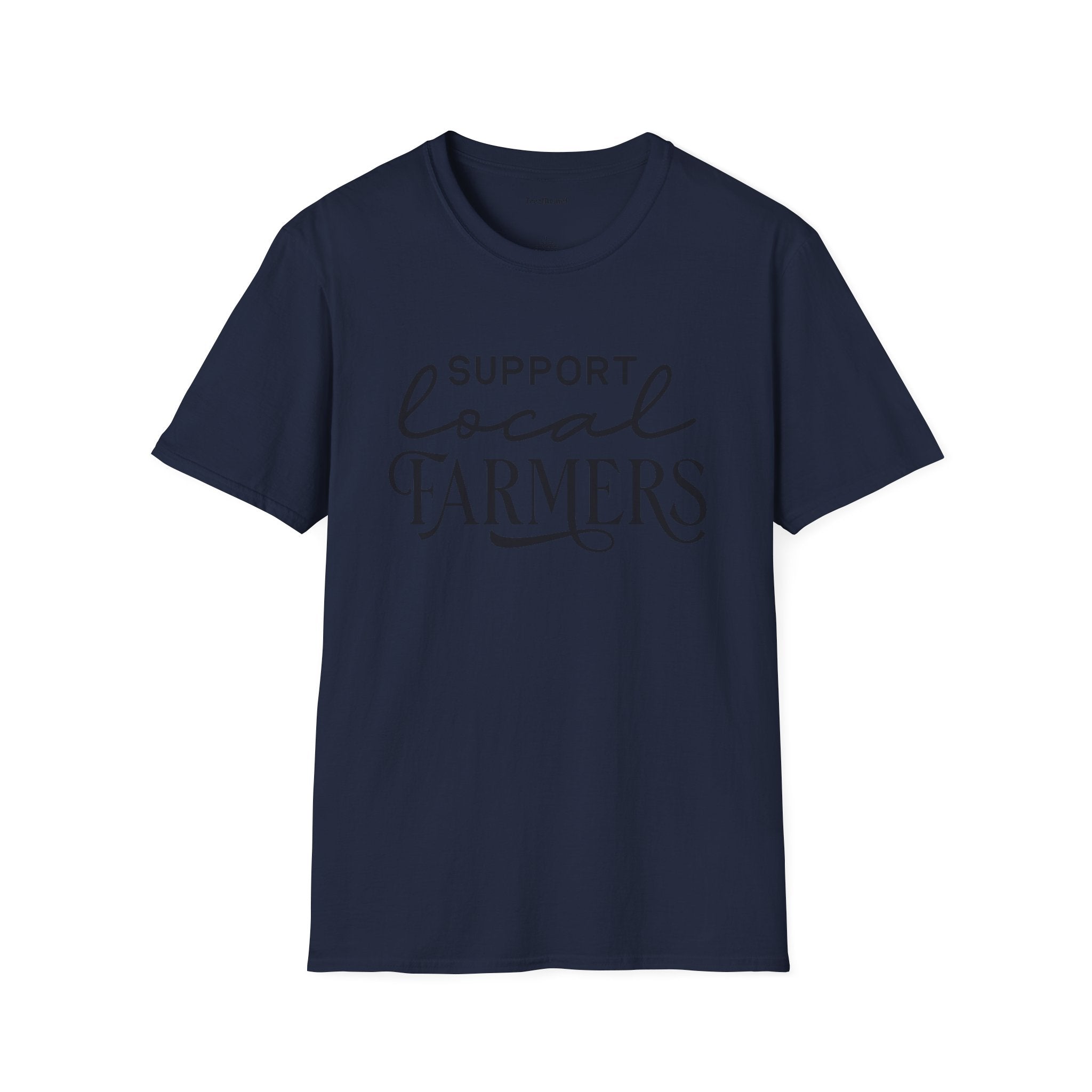 Support Local Farmers Unisex Softstyle T-Shirt 100% Cotton