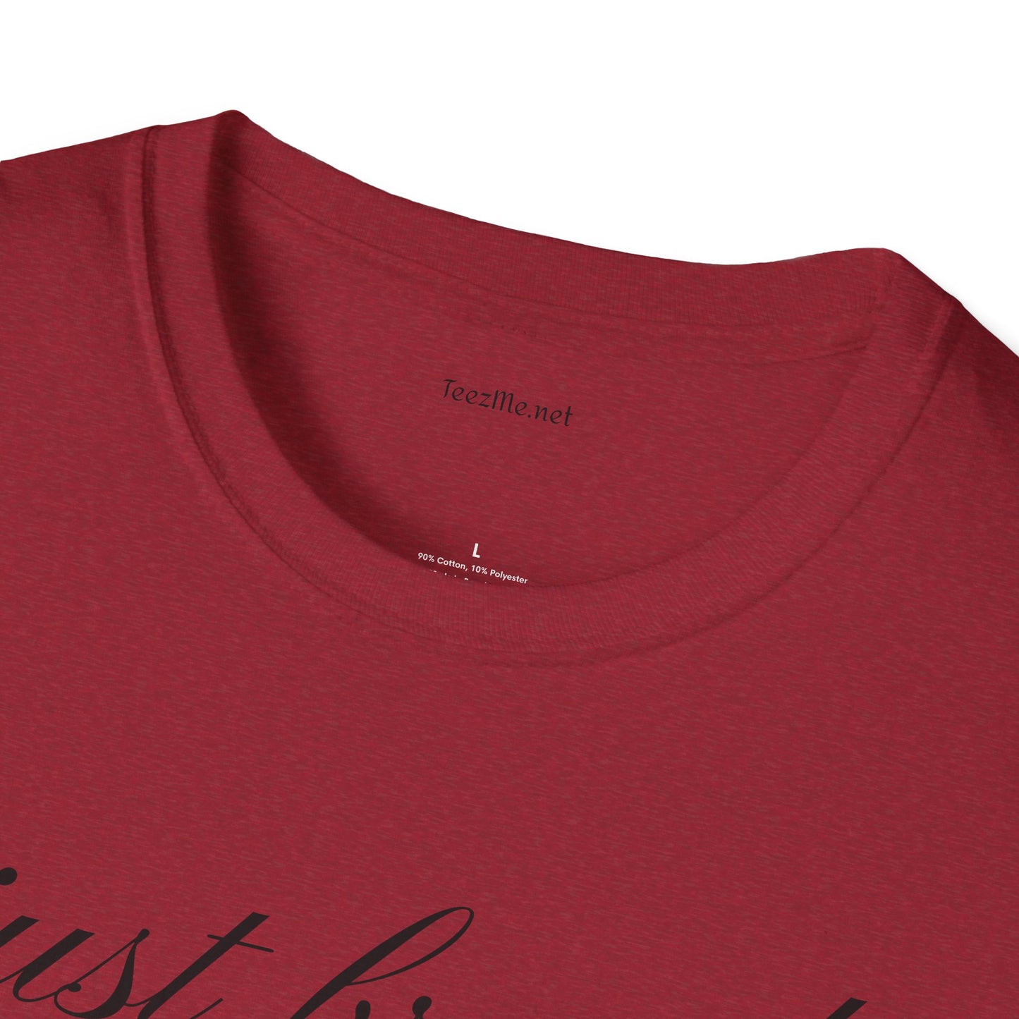 Just breathe - Unisex Softstyle T-Shirt 100% Cotton Graphic