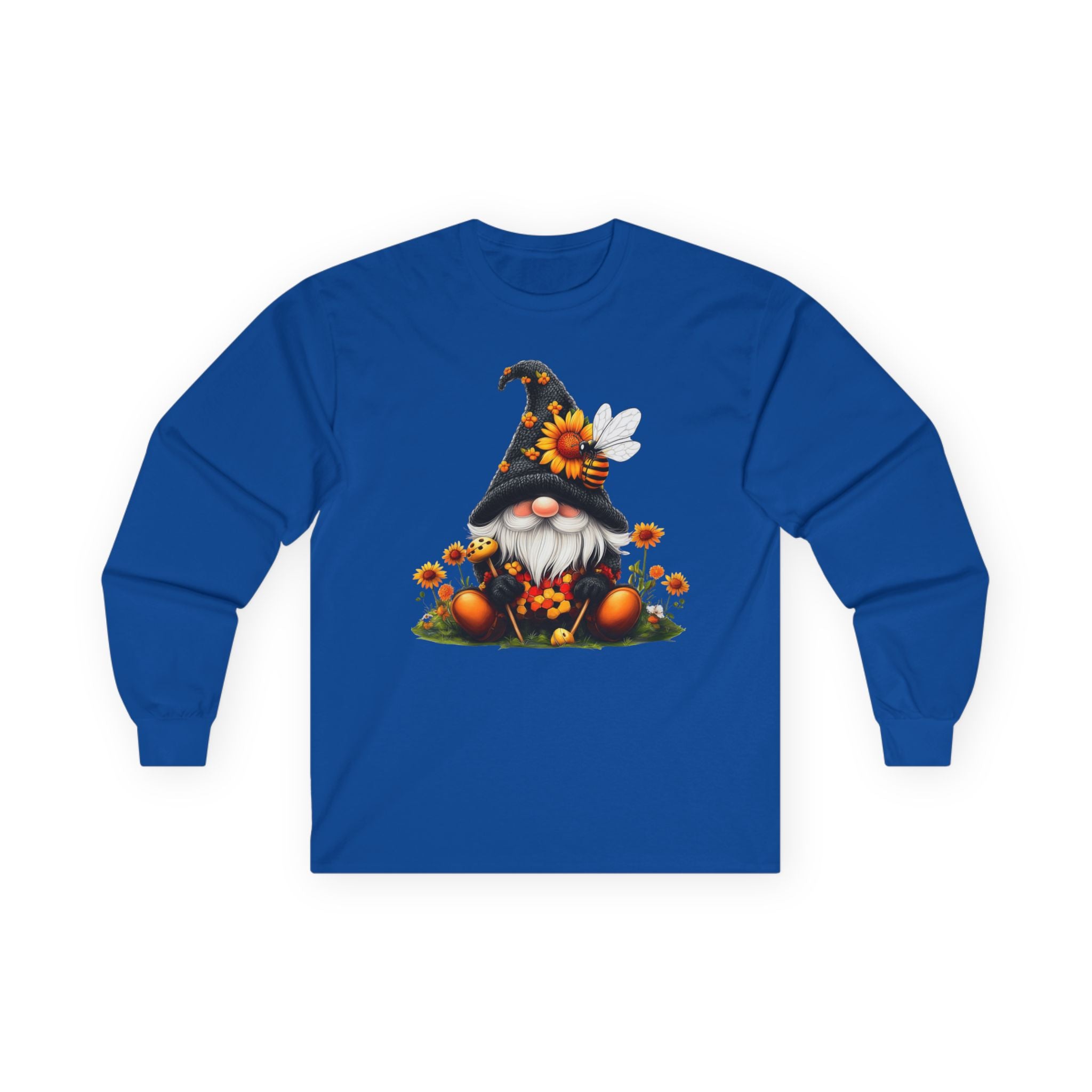 Honey Bee Gnome 02 Unisex Ultra Cotton Long Sleeve Tee