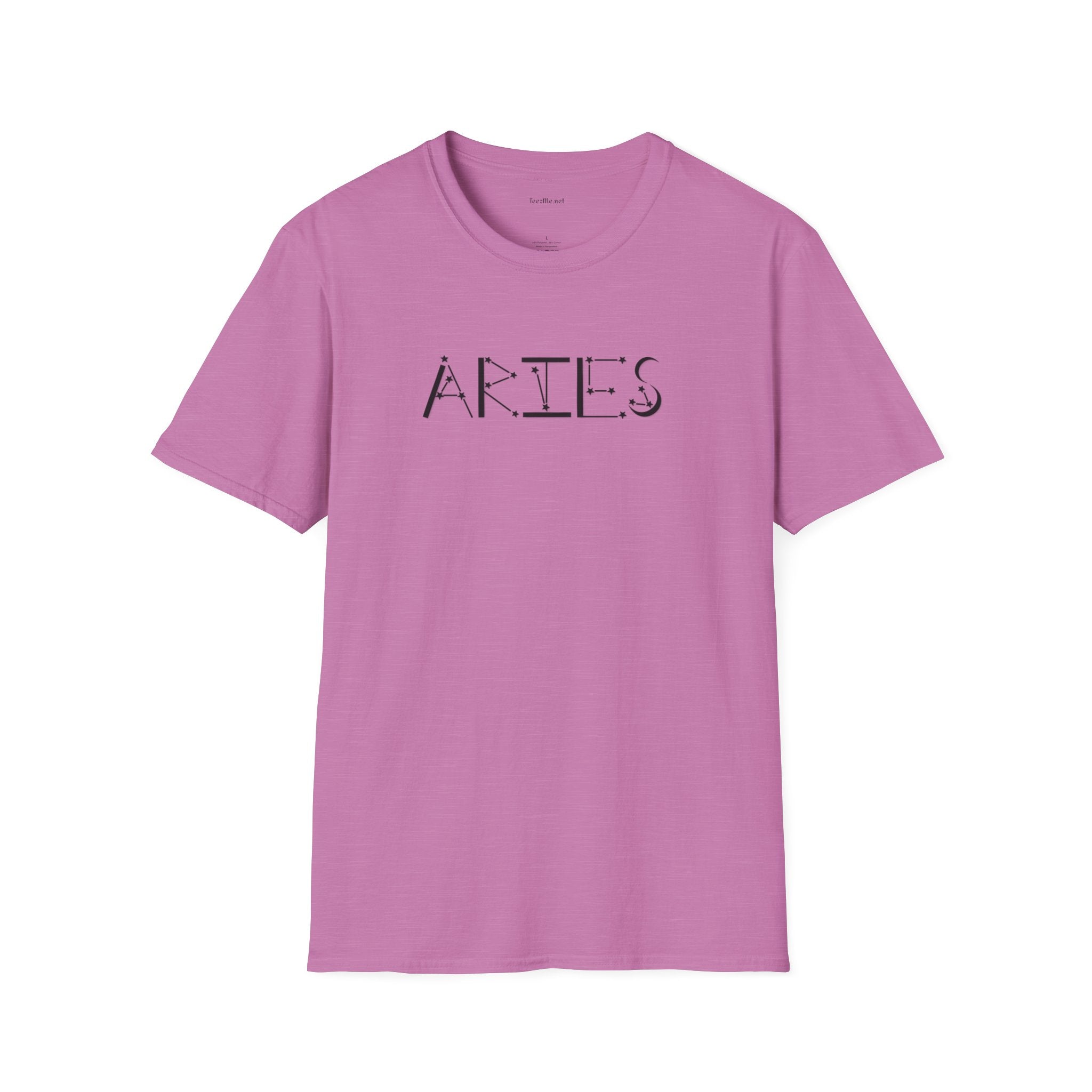 Aries Zodiac - Unisex Softstyle T-Shirt 100% Cotton Graphic