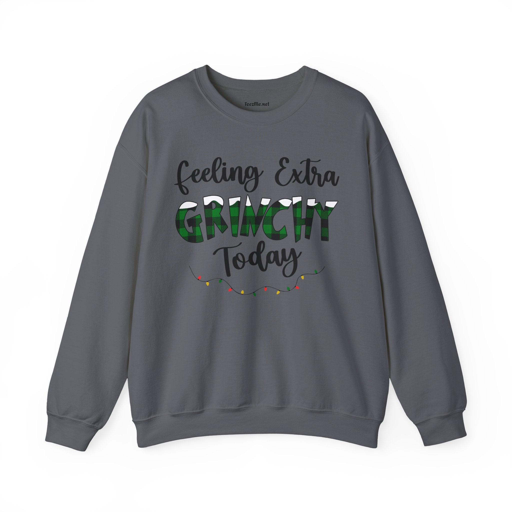Feeling Extra Grinchy Unisex Heavy Blend™ Crewneck Sweatshirt