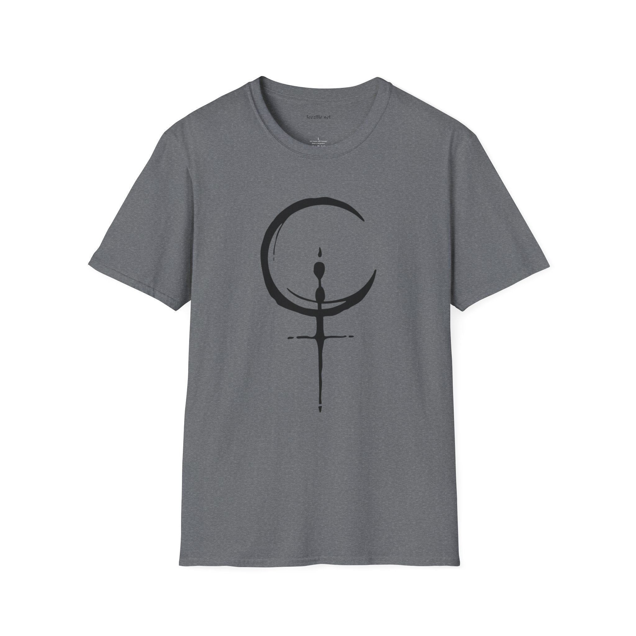 Lilith Symbol (black) Unisex Softstyle T-Shirt 100% Cotton Graphic